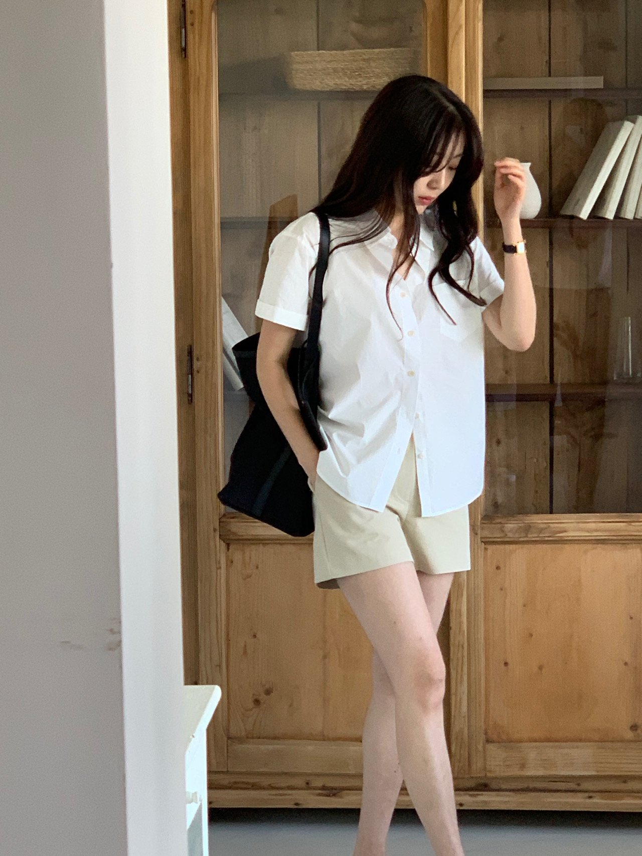 에펠 코튼 숏 팬츠 상세 이미지 5