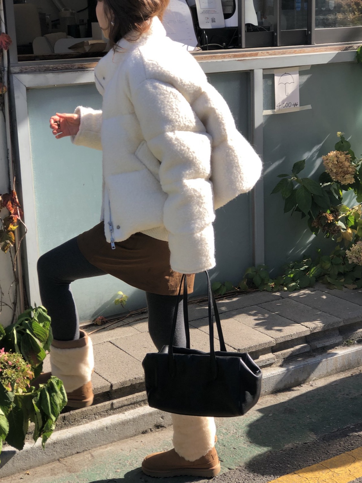 에이린 스웨이드 숏 스커트 상세 이미지 8