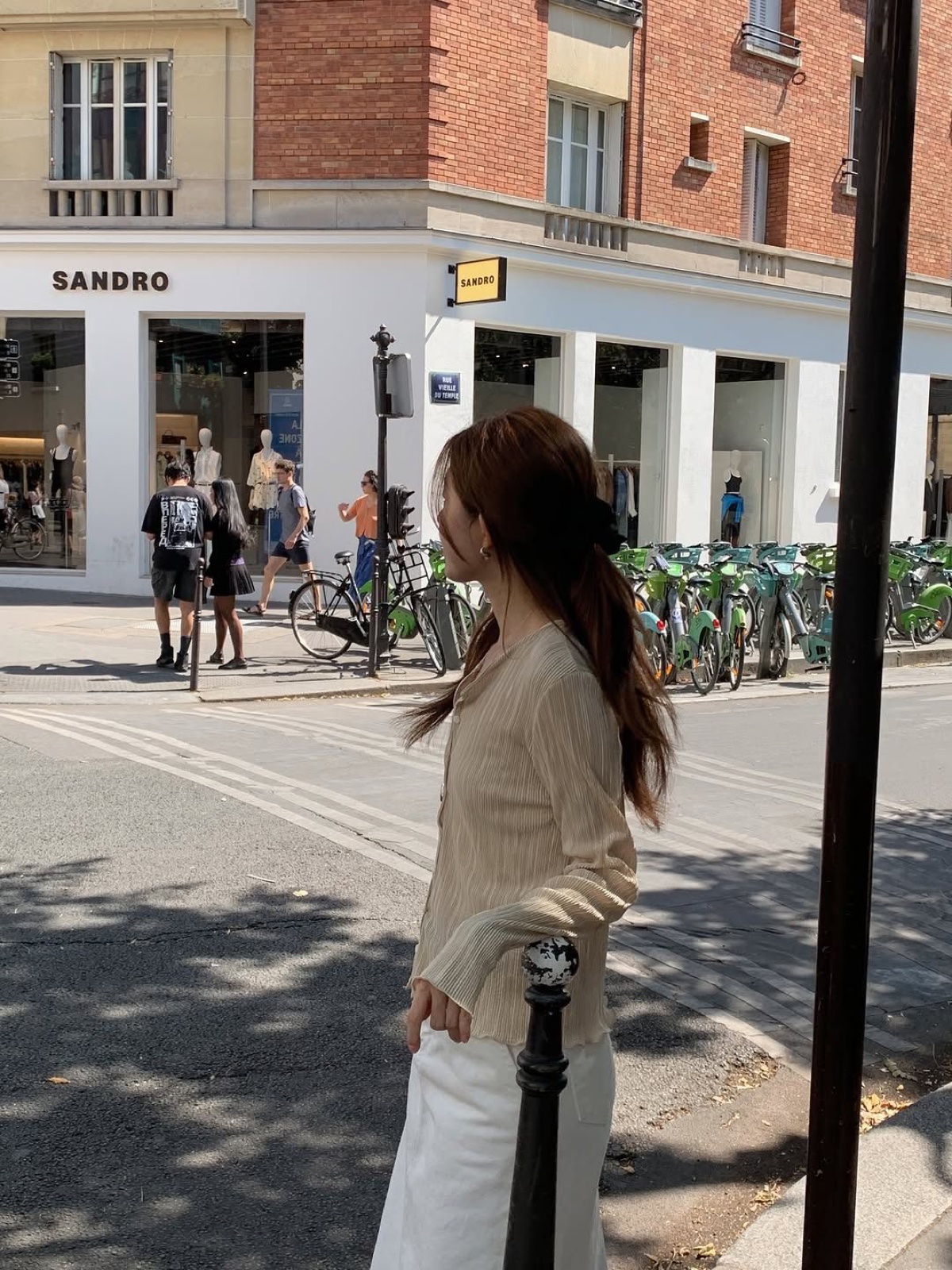 에밀 프릴 플리츠 가디건 상세 이미지 2