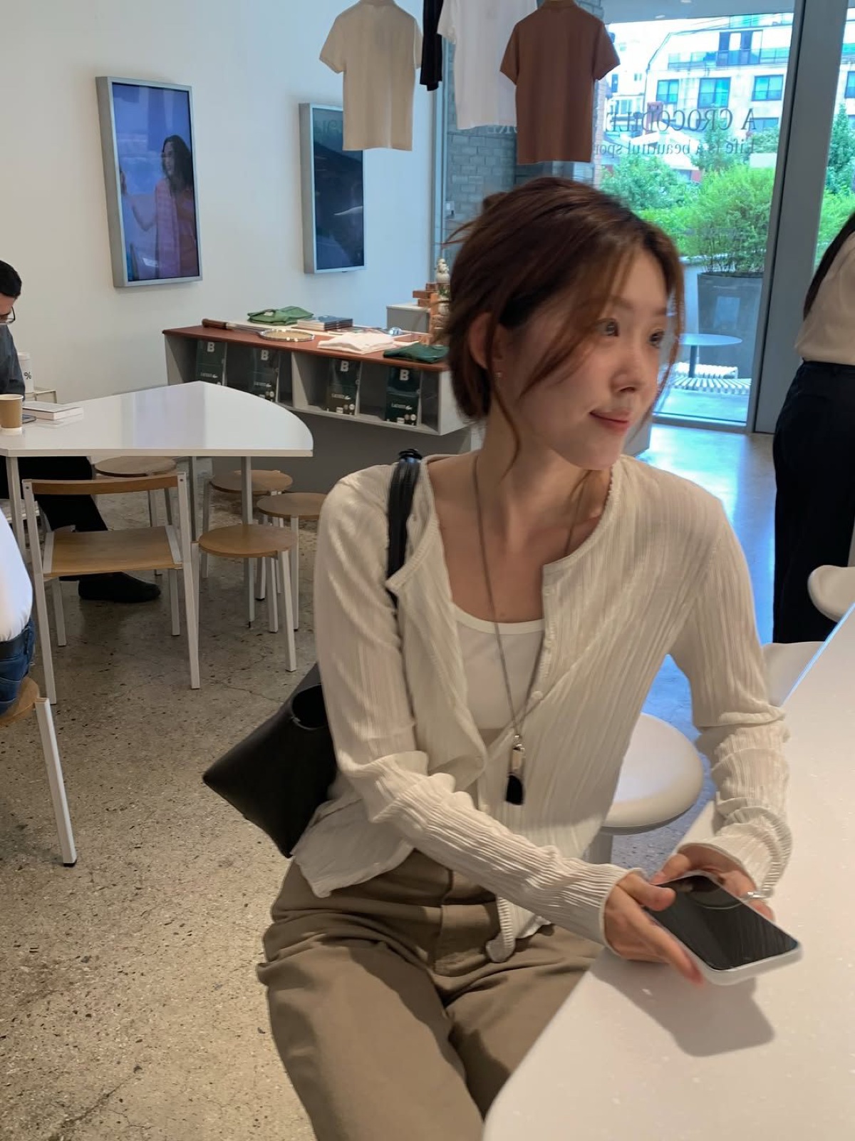 에밀 프릴 플리츠 가디건 상세 이미지 9