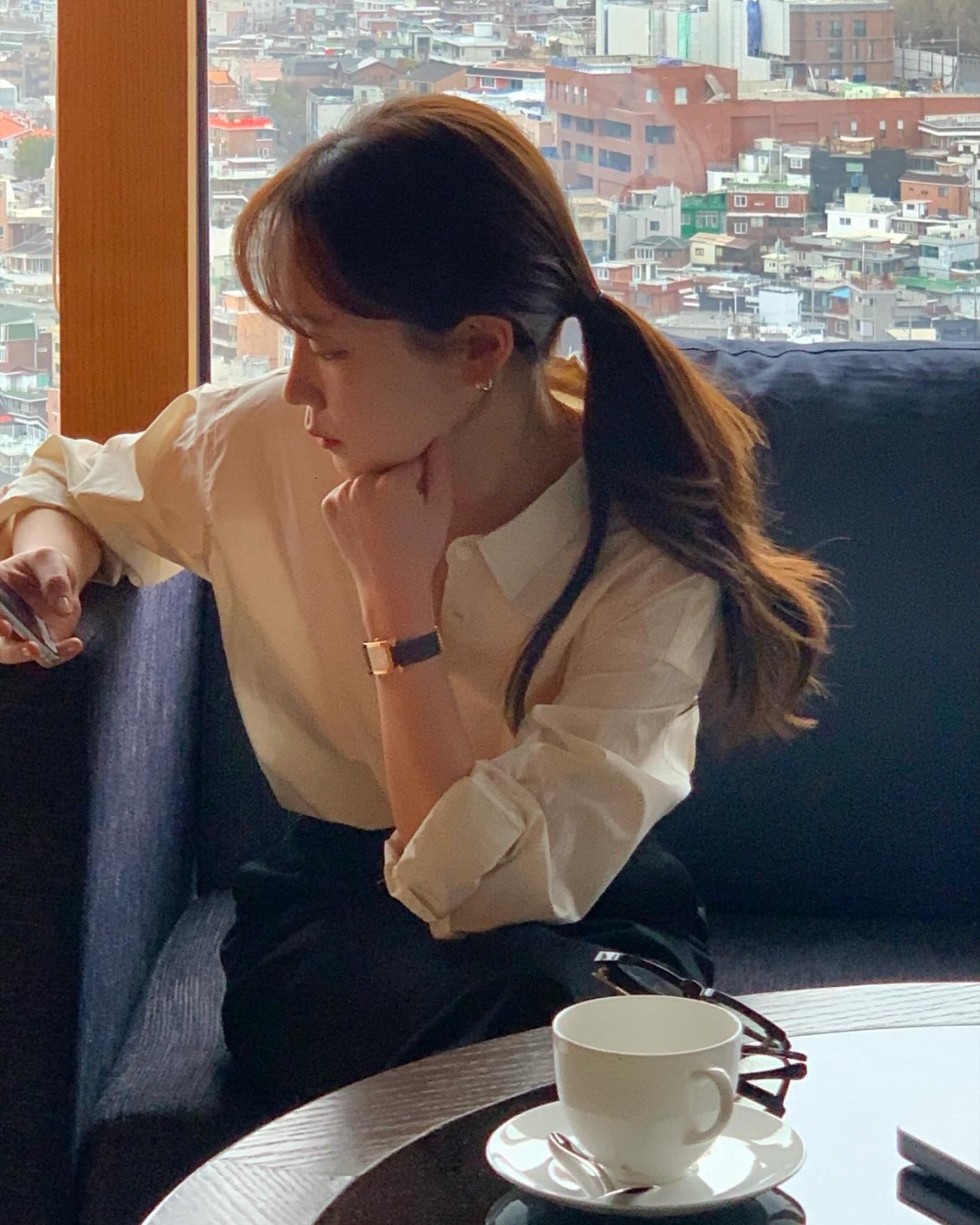 프렌치 코튼 셔츠 상세 이미지 2