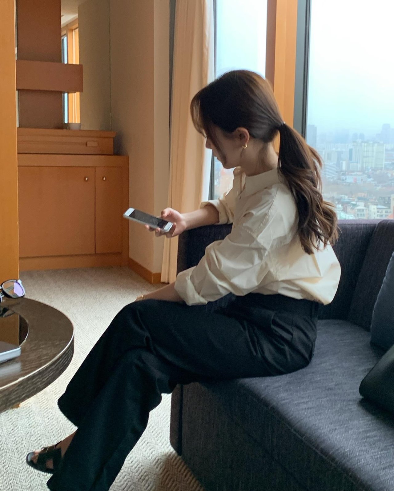 프렌치 코튼 셔츠 상세 이미지 3