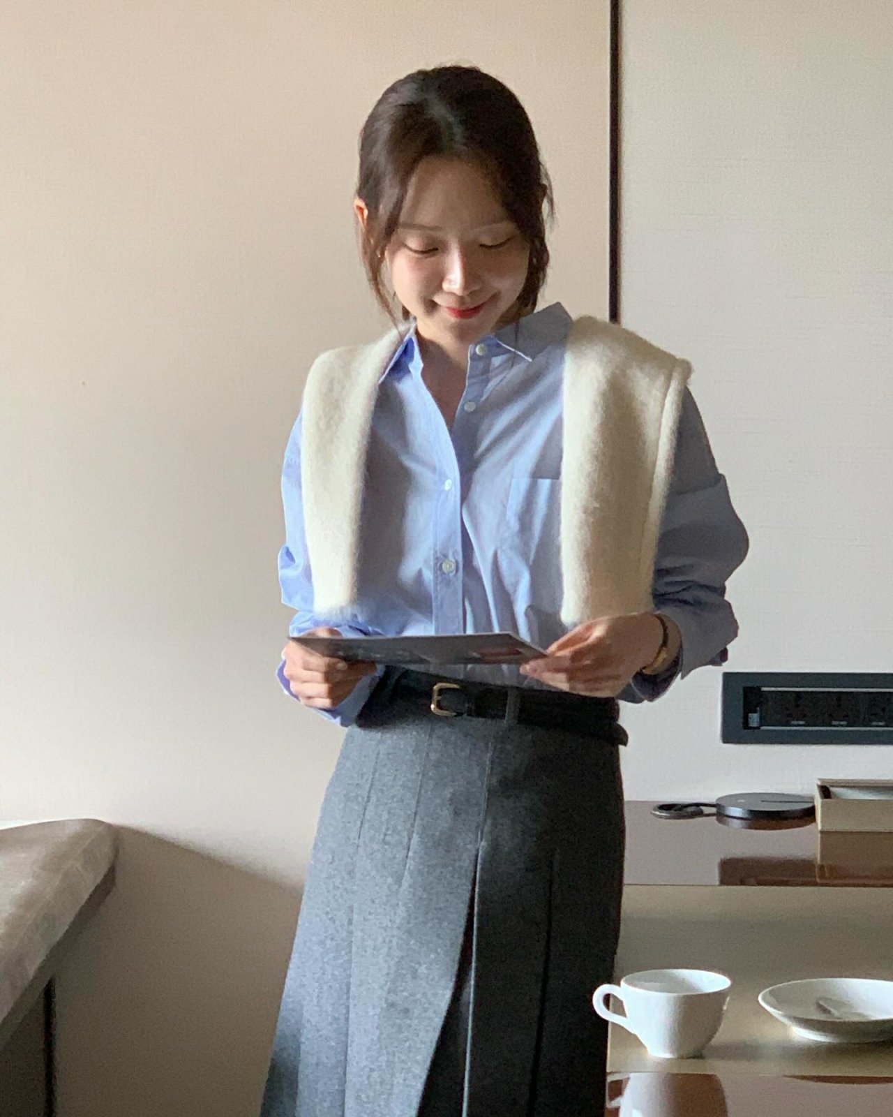 프렌치 코튼 셔츠 상세 이미지 6