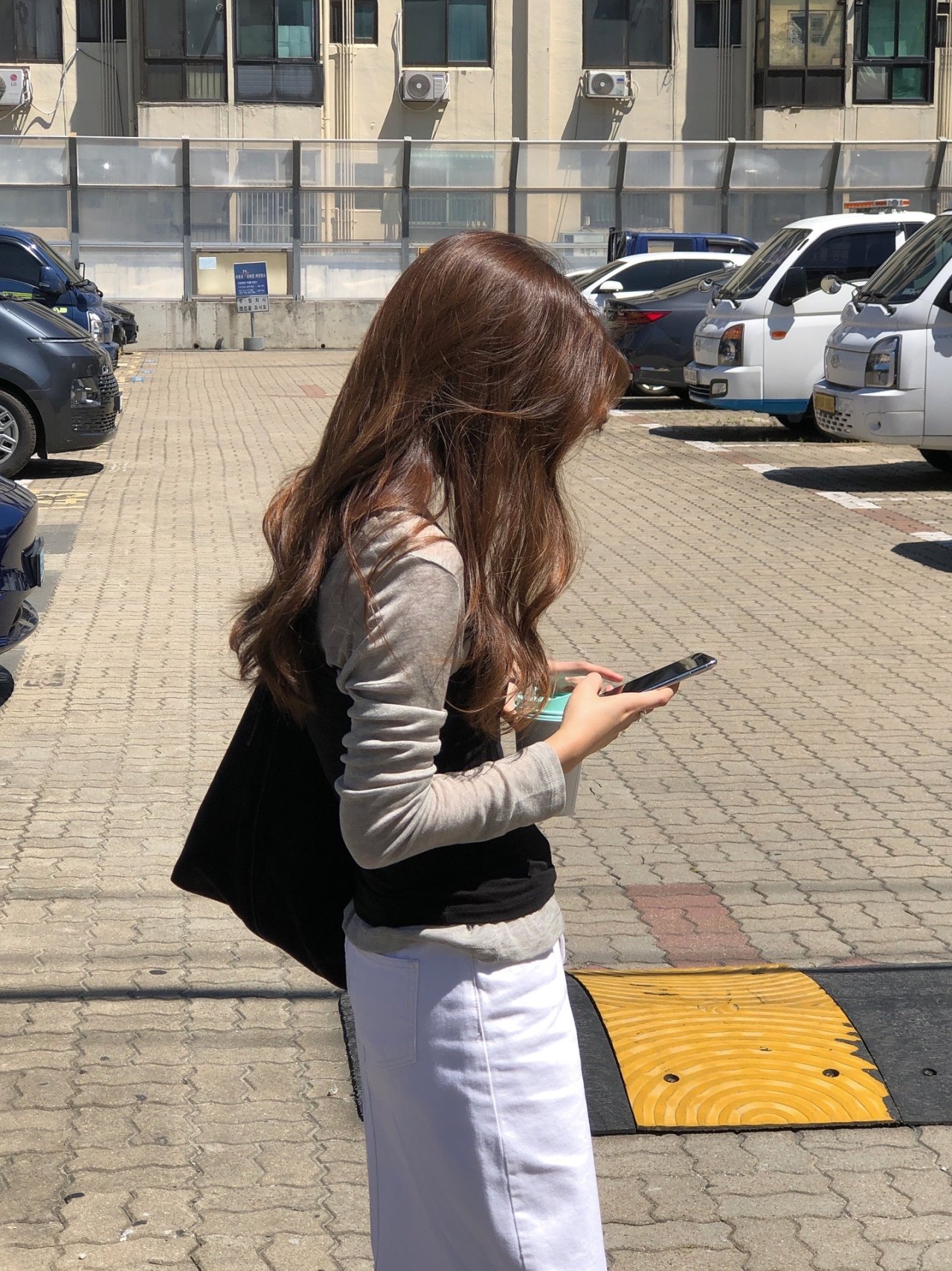 그로우 텐셀 U넥 슬리브리스 상세 이미지 6