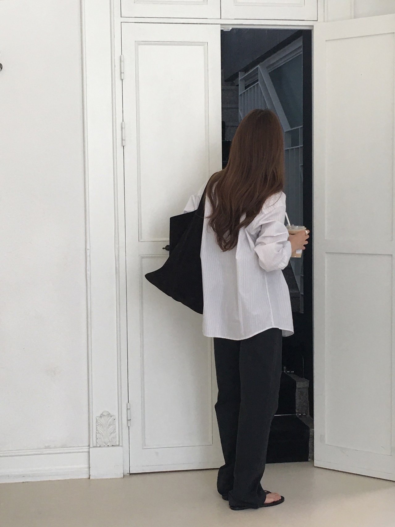 힐스 스트라이프 셔츠 상세 이미지 3