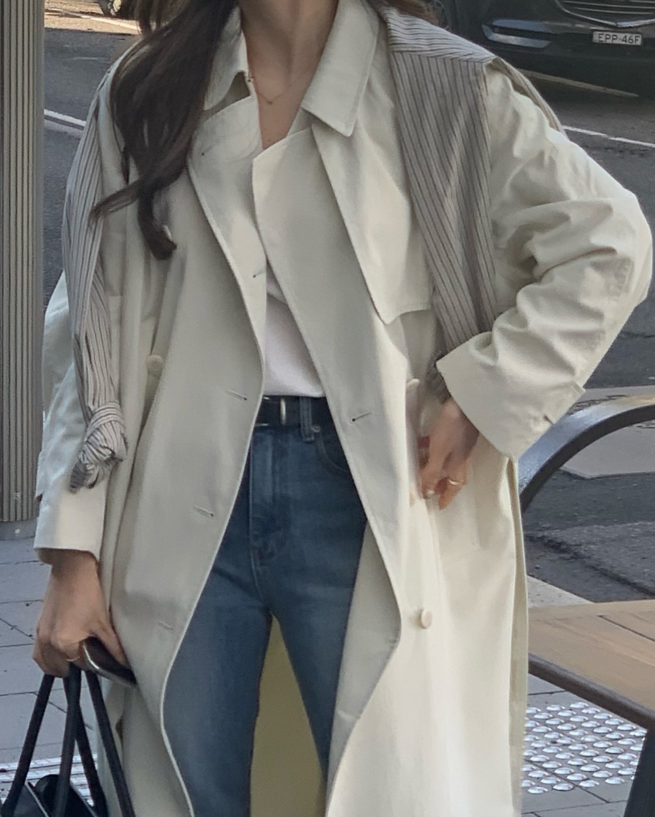 하이드 롱 트렌치 코트 상세 이미지 1