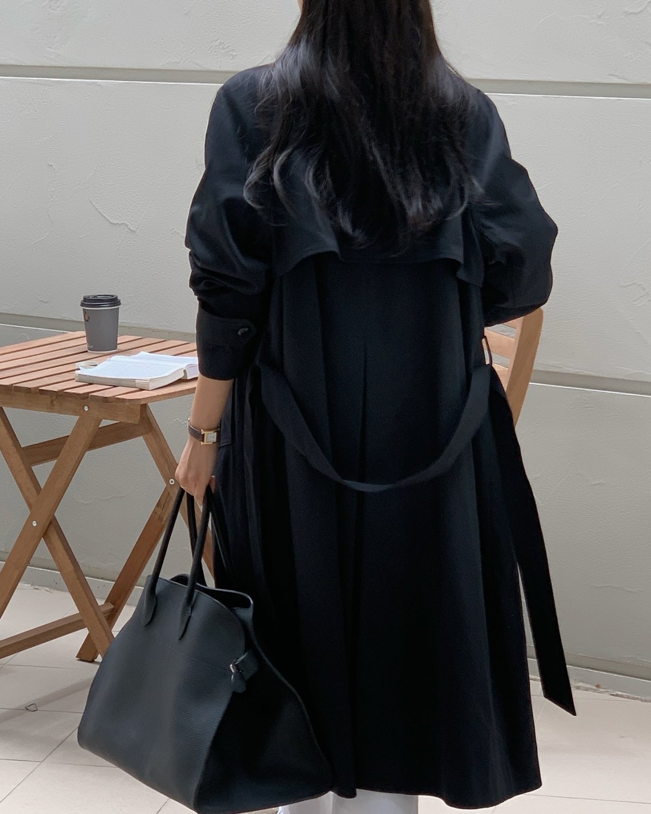 하이드 롱 트렌치 코트 상세 이미지 5