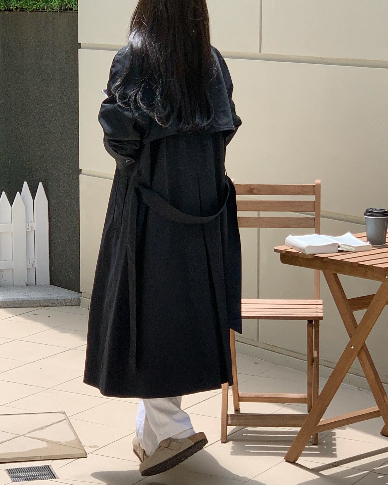 하이드 롱 트렌치 코트 상세 이미지 8