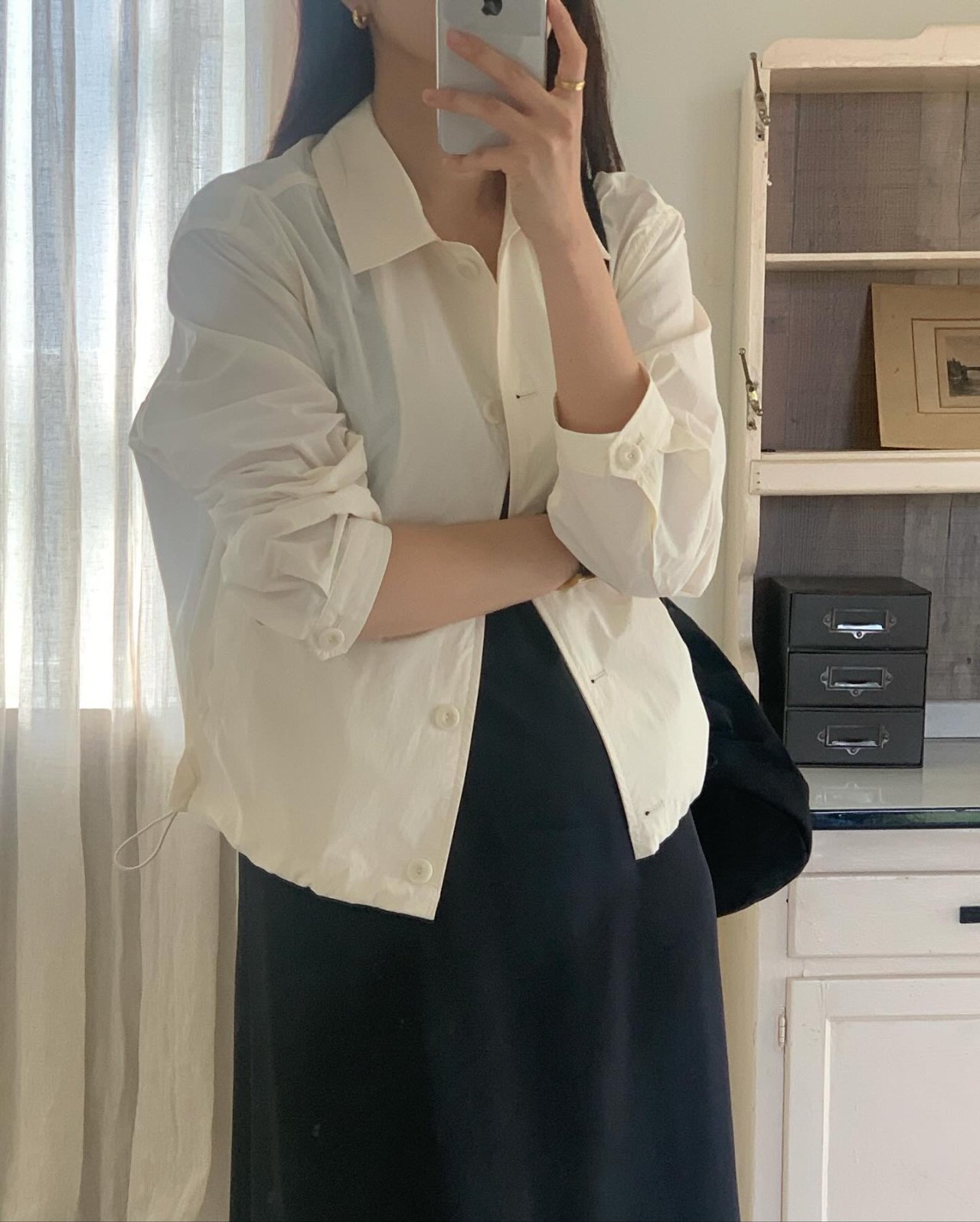 줄리앙 텐셀 레이어드 원피스 상세 이미지 1