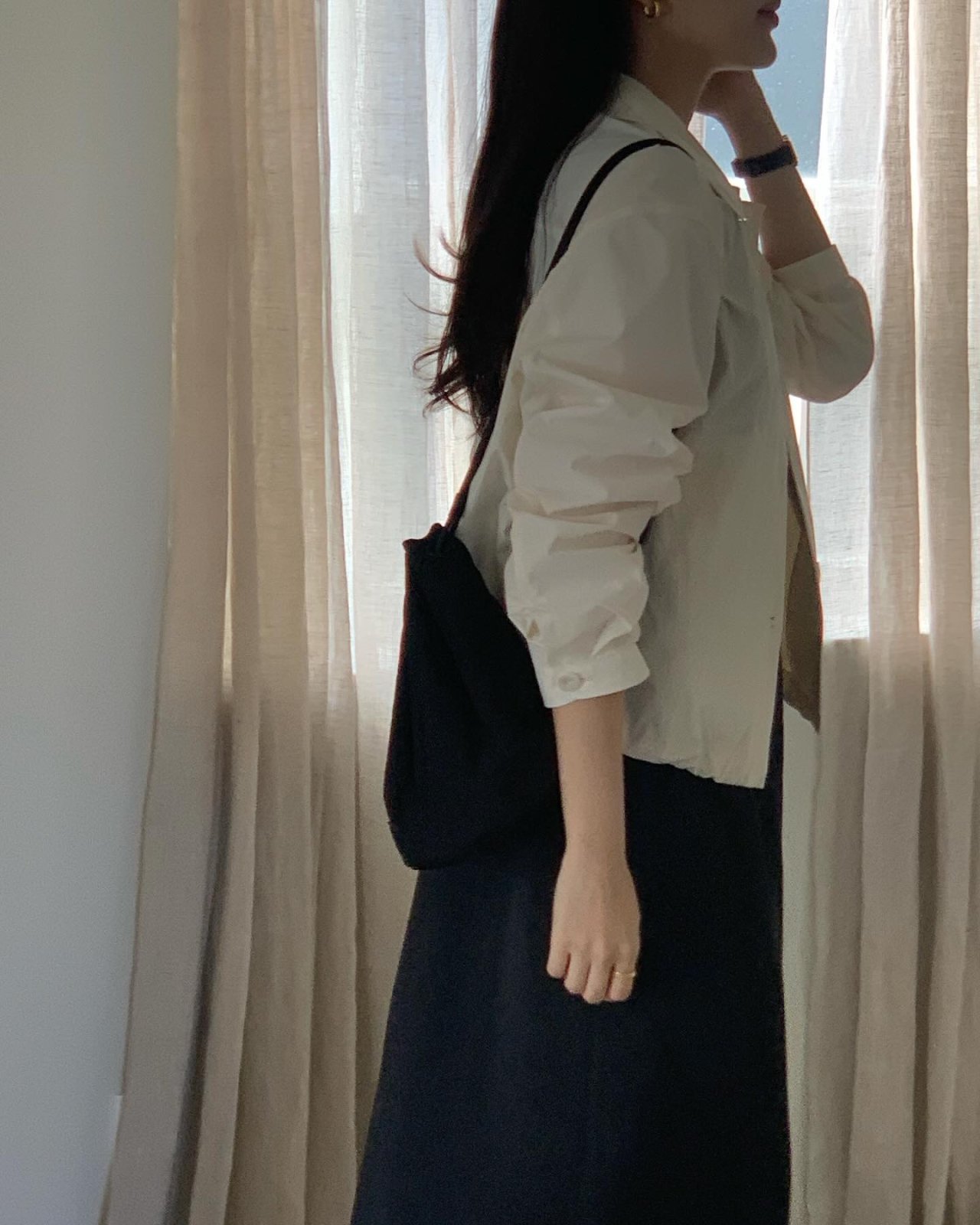 줄리앙 텐셀 레이어드 원피스 상세 이미지 2