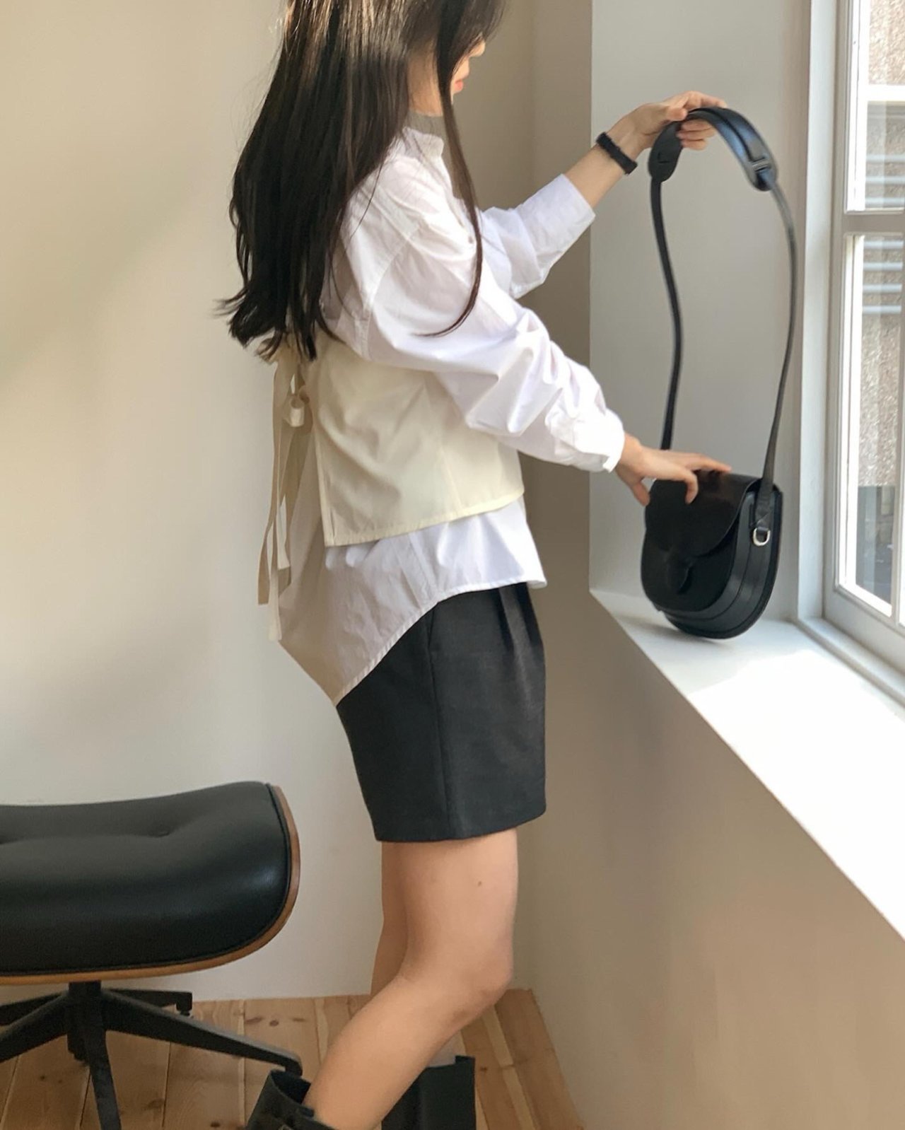 켈리 리본 뷔스티에 상세 이미지 4