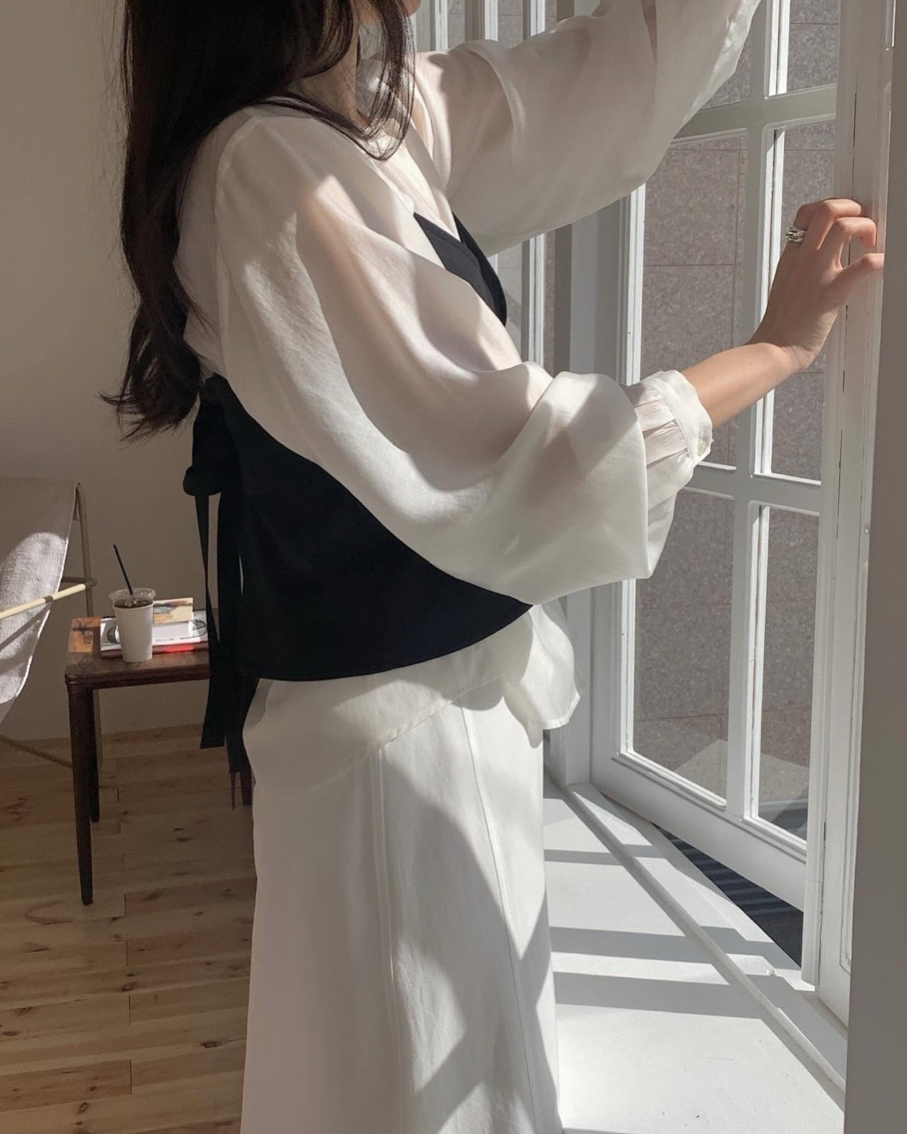 켈리 리본 뷔스티에 상세 이미지 8