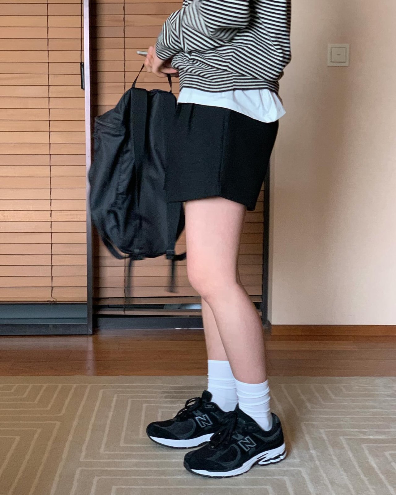 로렌 울 모직 하프 팬츠 상세 이미지 6