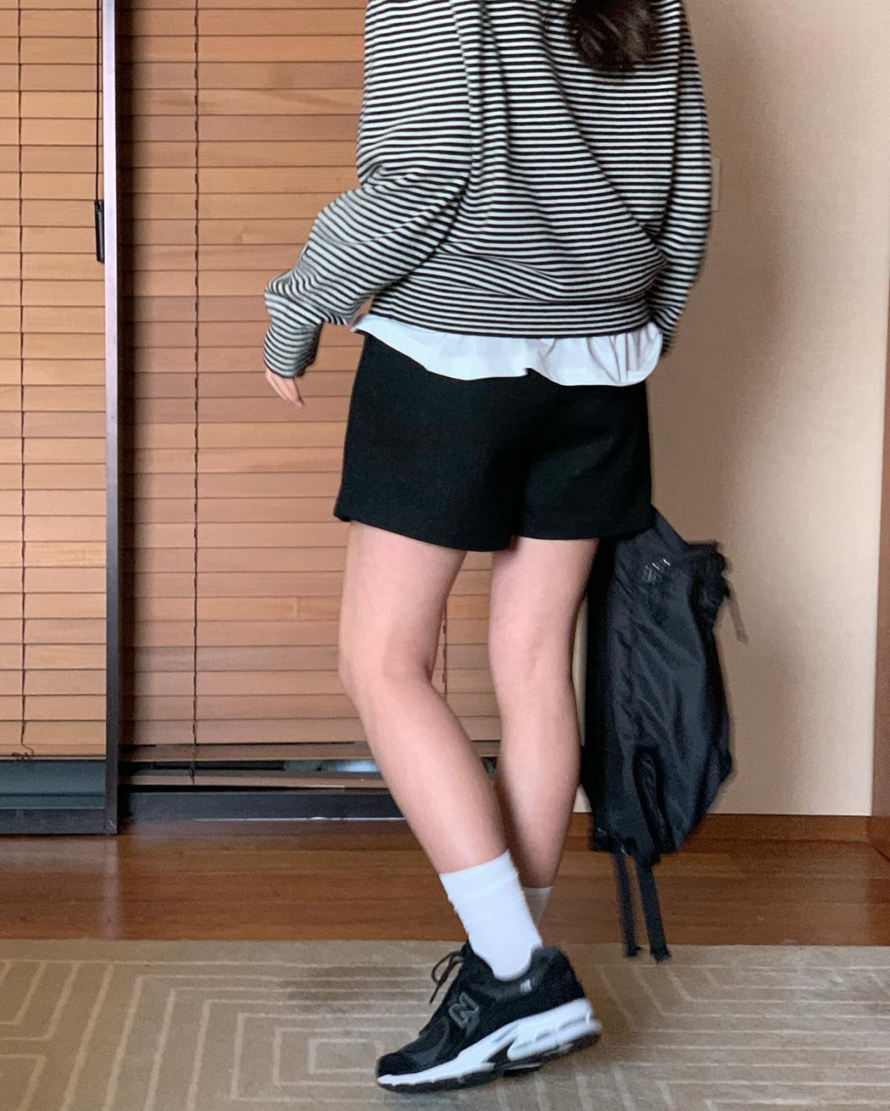 로렌 울 모직 하프 팬츠 상세 이미지 7