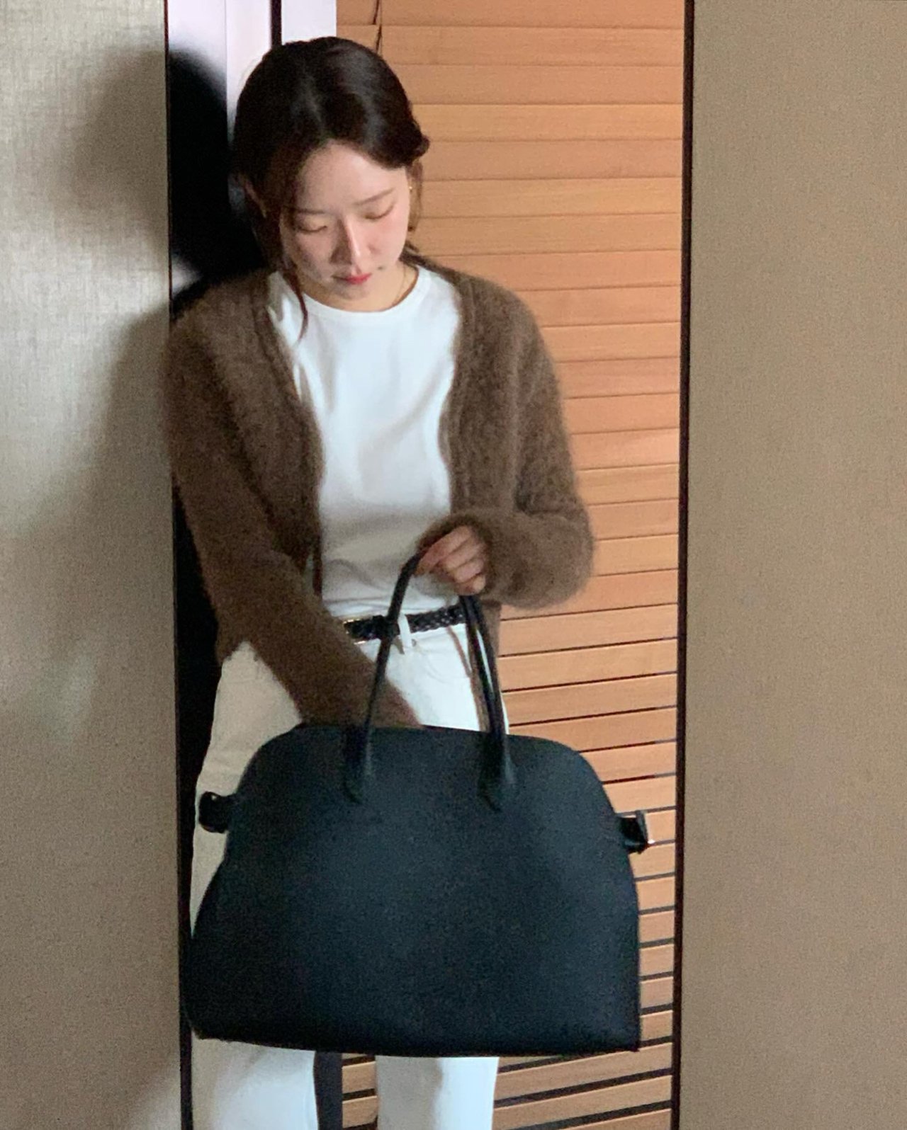레이지 알파카 볼레로 가디건 상세 이미지 7