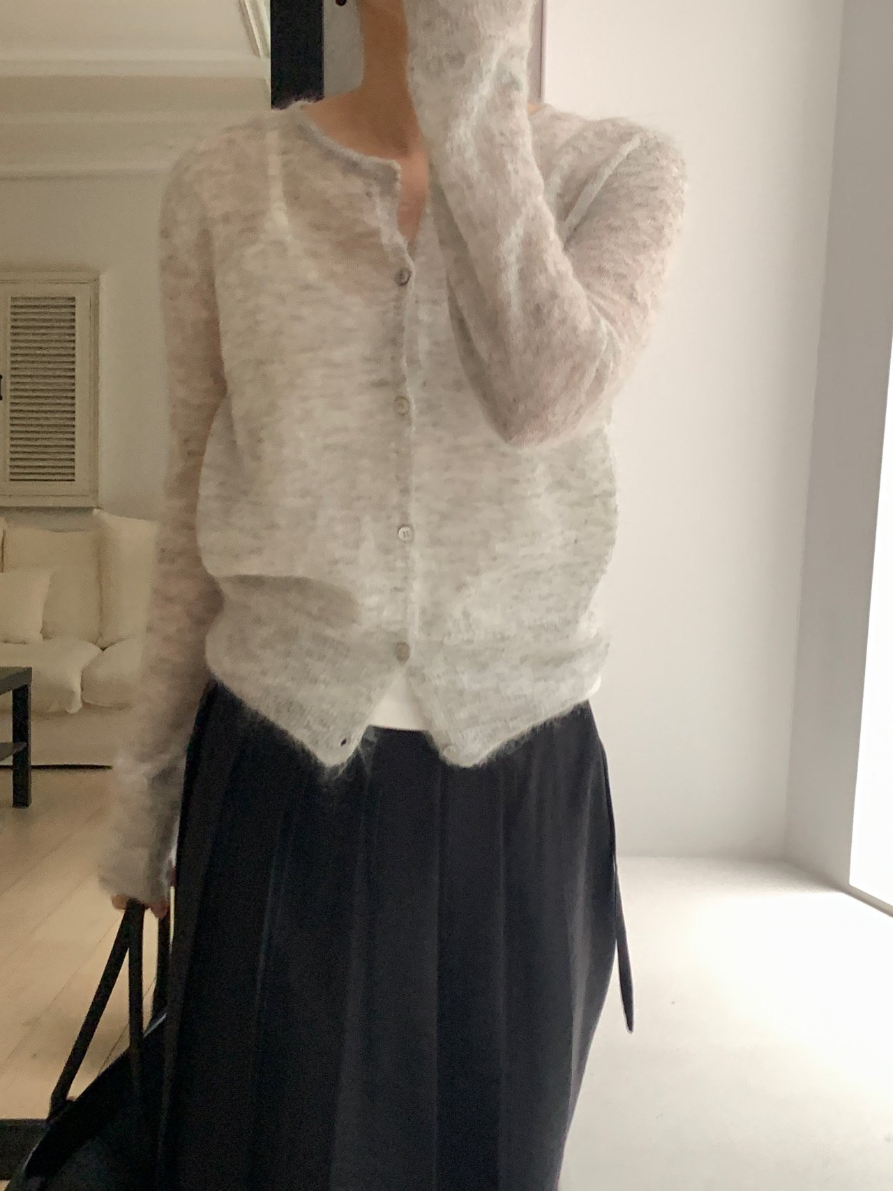 레이지 키드모헤어 가디건 상세 이미지 7