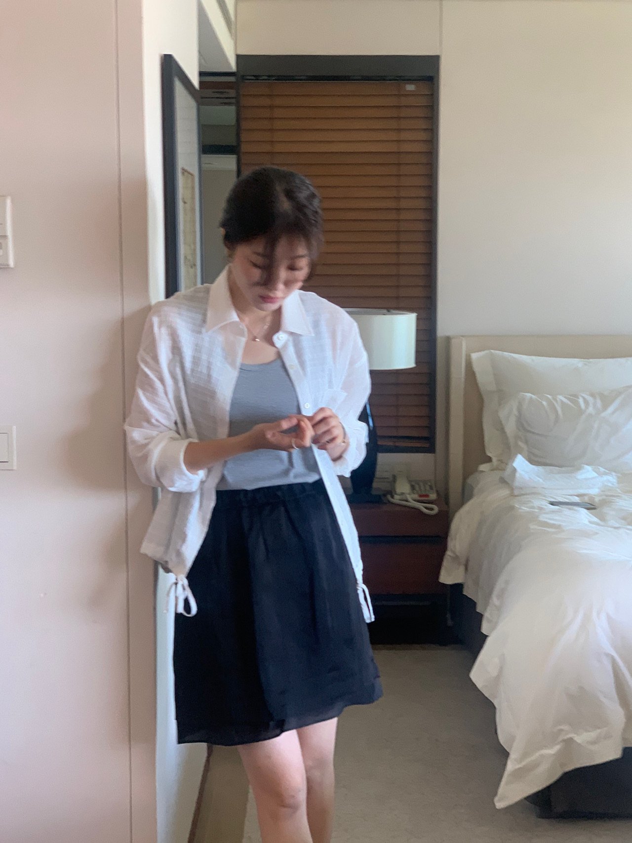 리오 스트링 셔츠JK