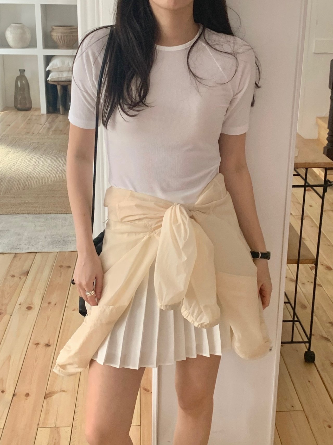 레터 나그랑 반팔 티셔츠 상세 이미지 2