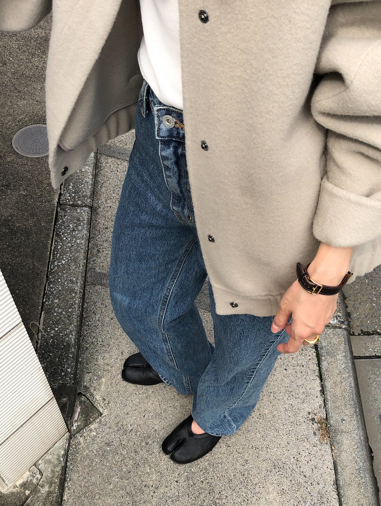 리엔 스트레이트핏 데님 팬츠 상세 이미지 6
