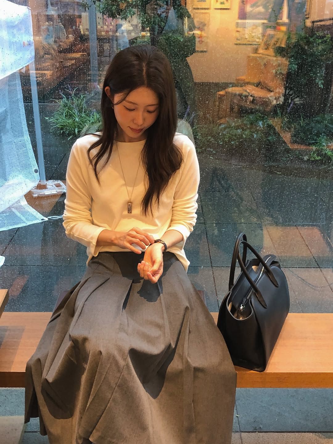 루이즈 소프트 라운드 티셔츠 상세 이미지 5