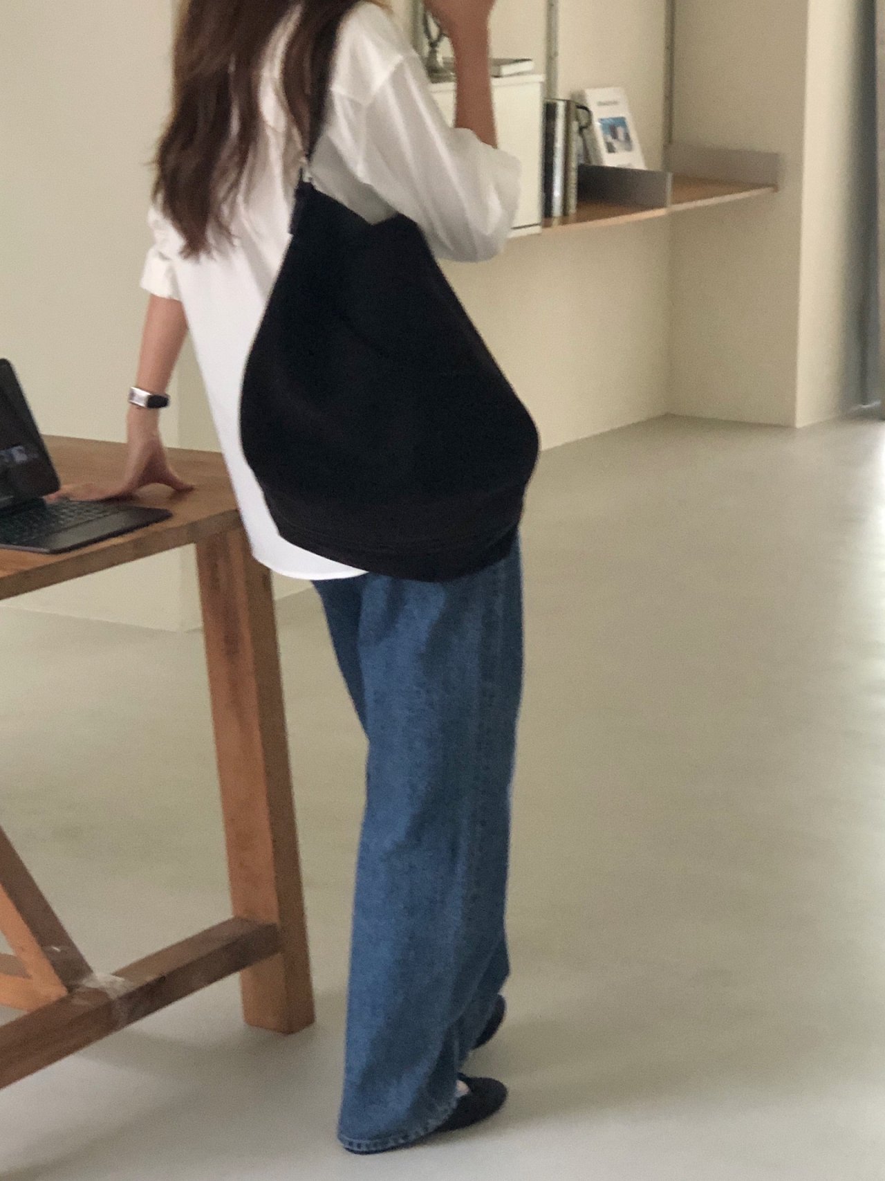 루이지 스트레이트 데님 상세 이미지 2