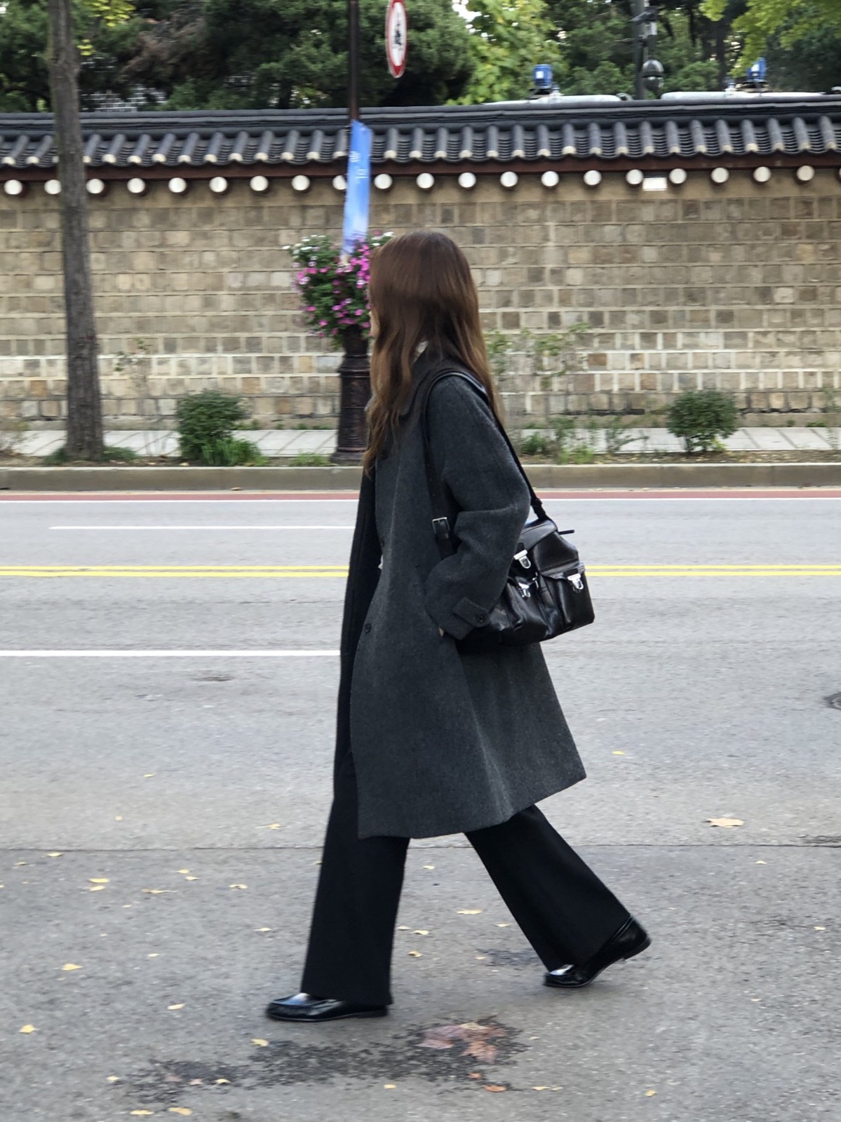 루체 울 트윌 보카시 코트 상세 이미지 7