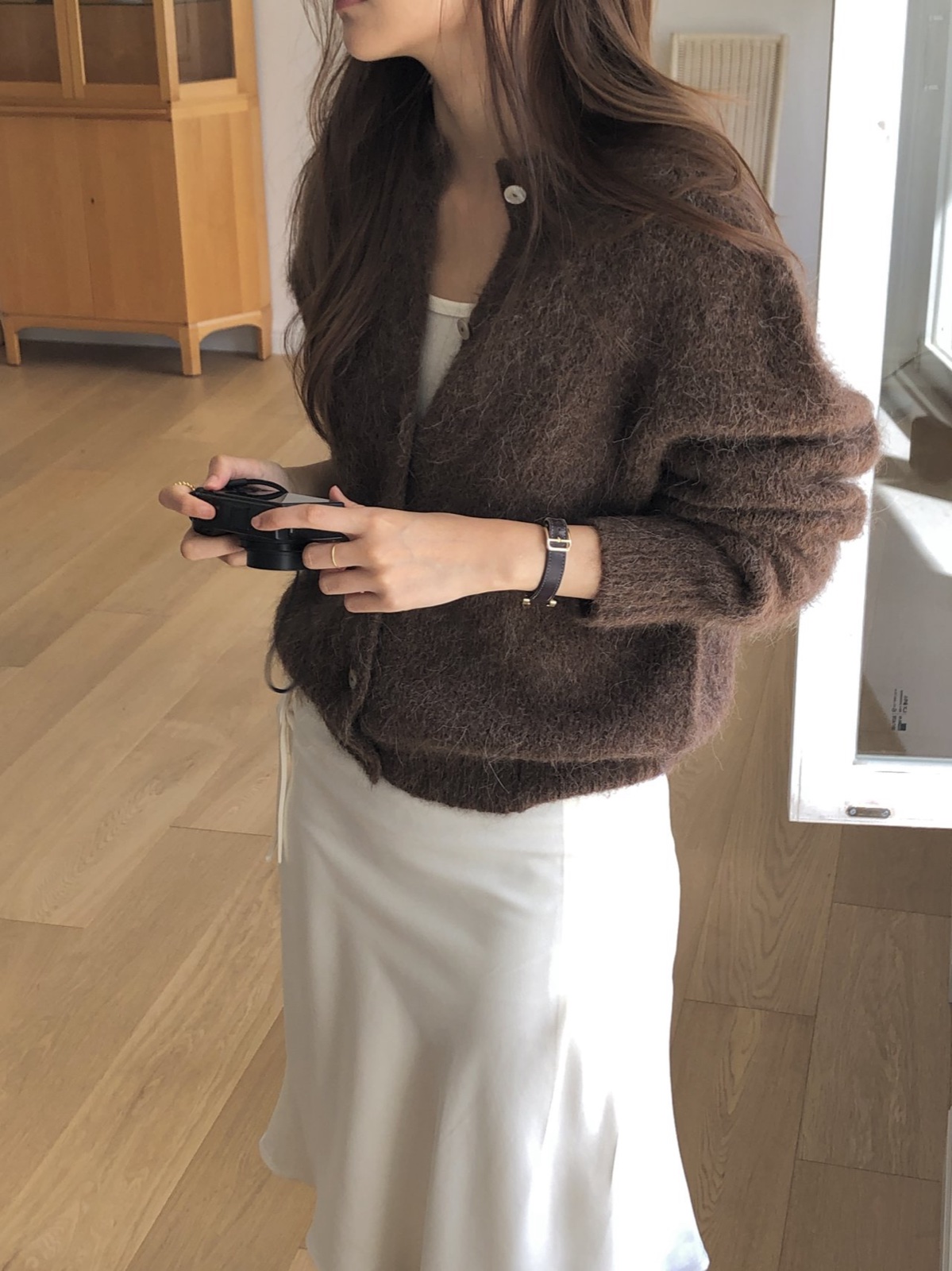 루시 알파카 홀가먼트 가디건 상세 이미지 5