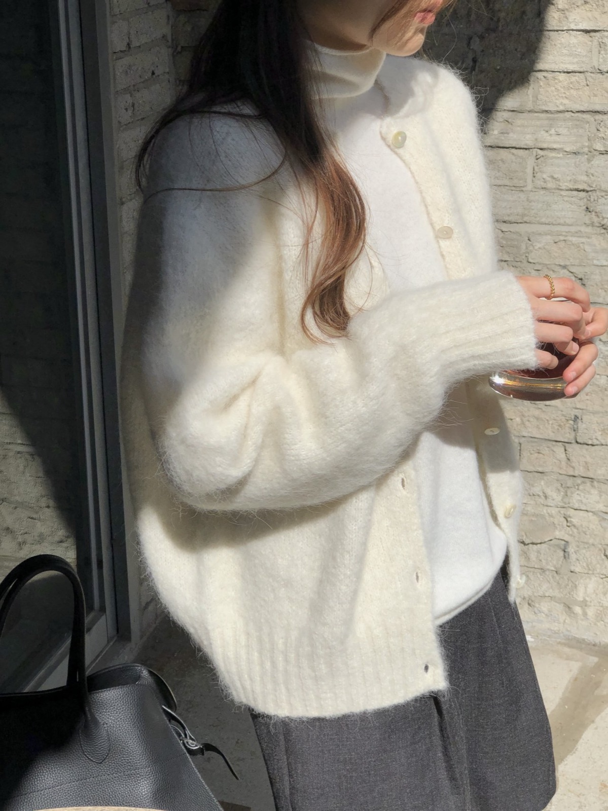 루시 알파카 홀가먼트 가디건 상세 이미지 7