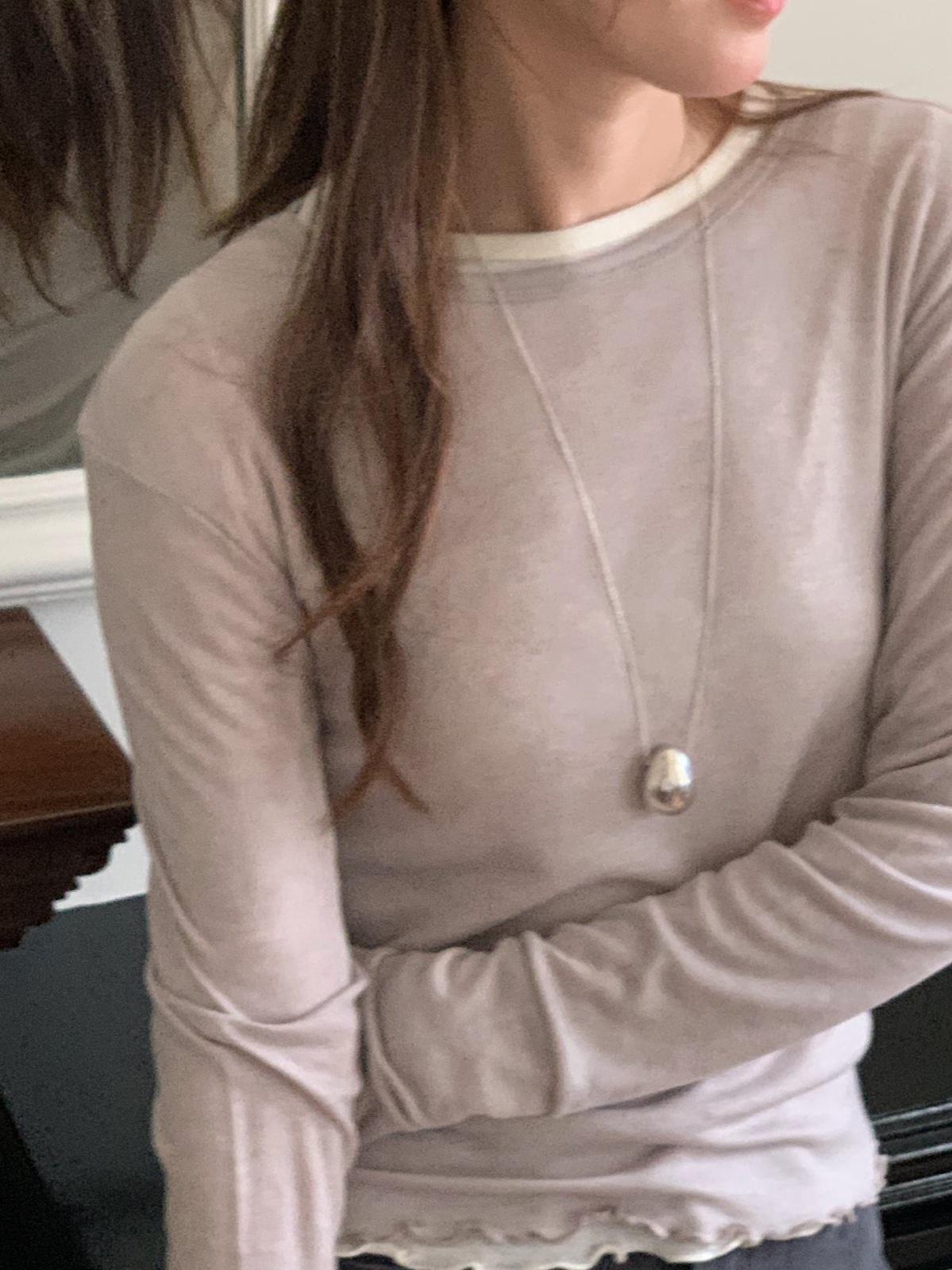 루미 프릴 티셔츠 상세 이미지 7