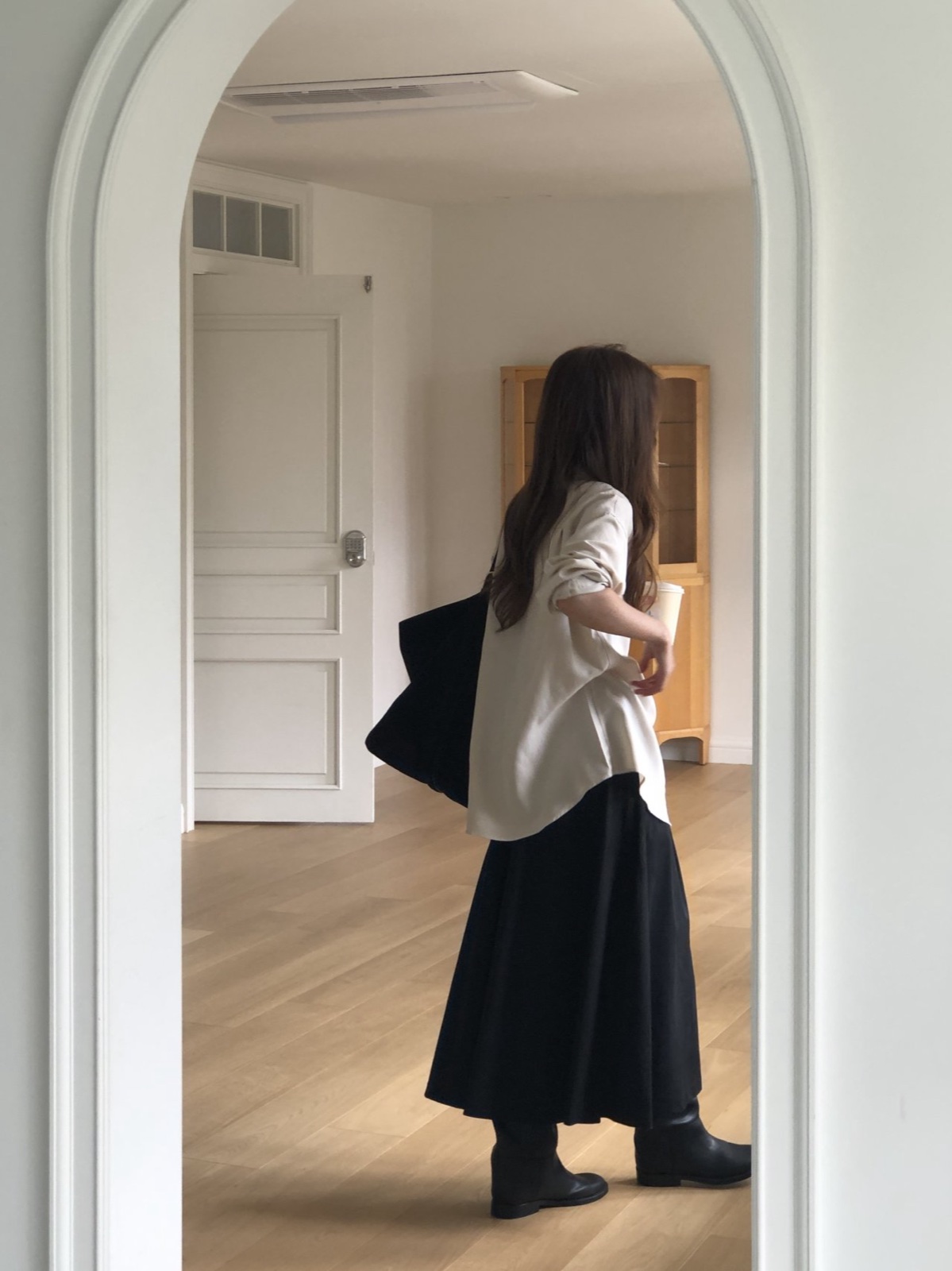 루미에 피치 텐셀 셔츠 상세 이미지 8