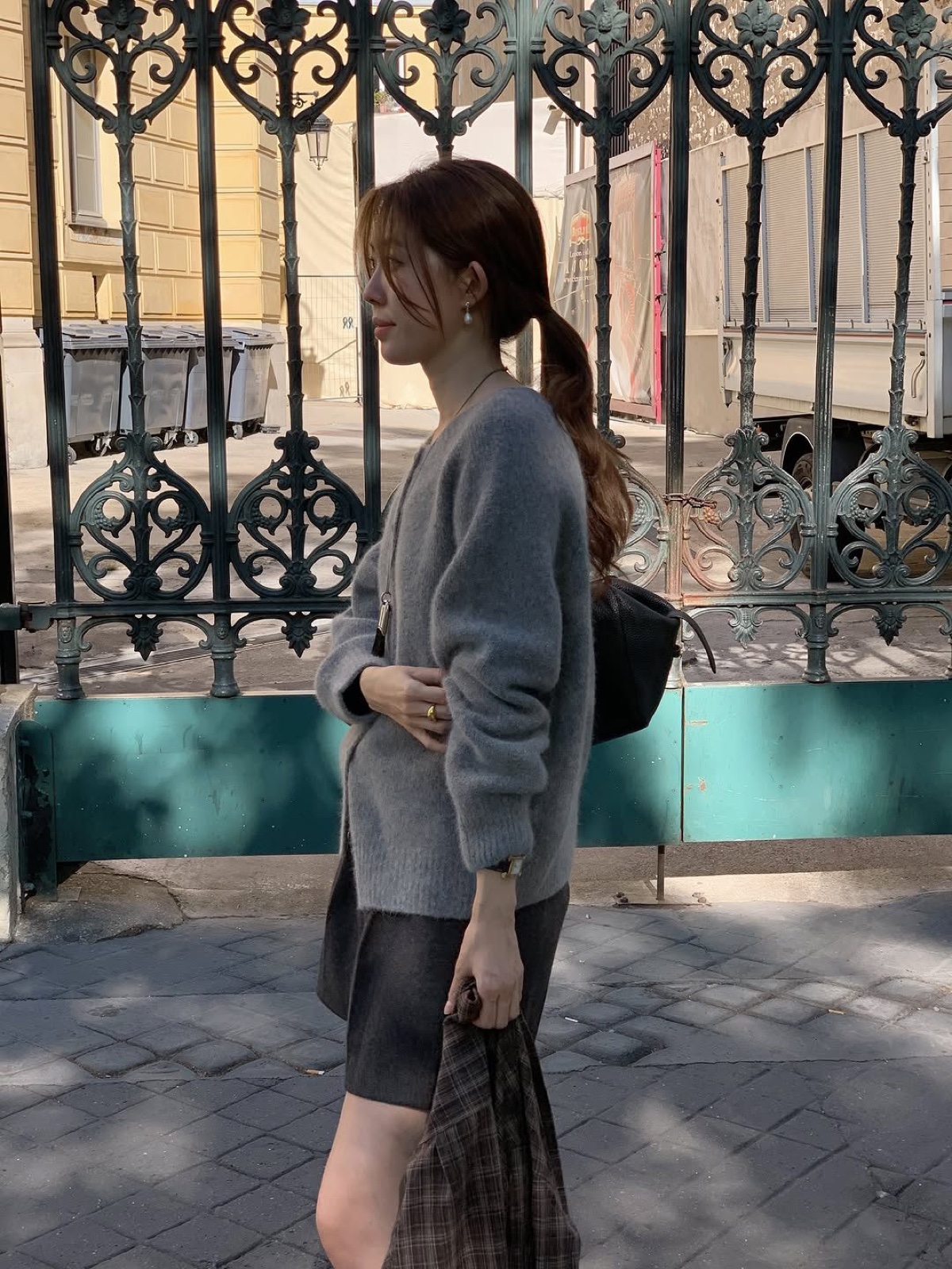 룬 폭스 라운드 홀가먼트 가디건 상세 이미지 10