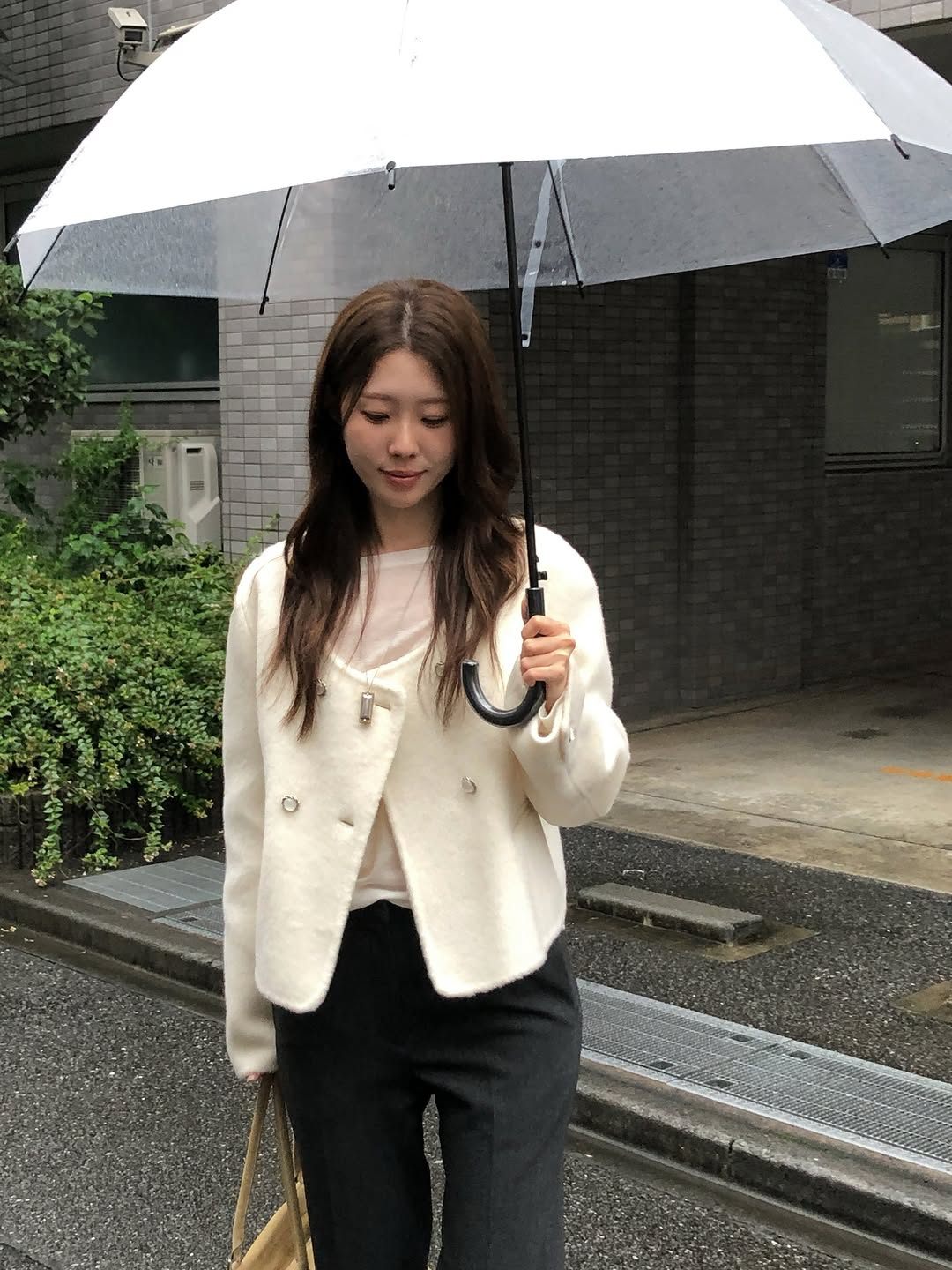 마엘 더블 숏 핸드메이드 자켓