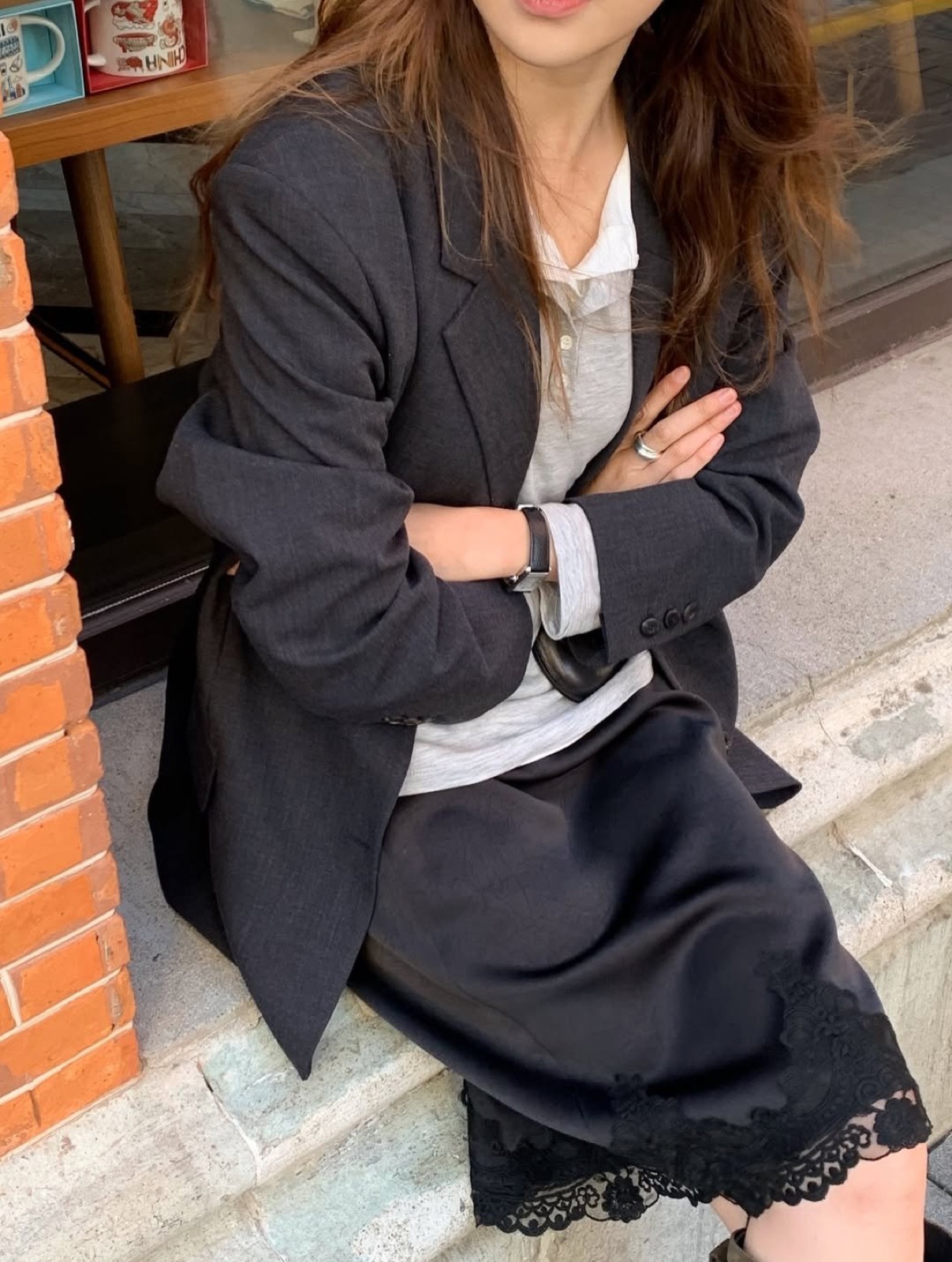 마를렌 오버핏 블레이저 자켓 상세 이미지 10