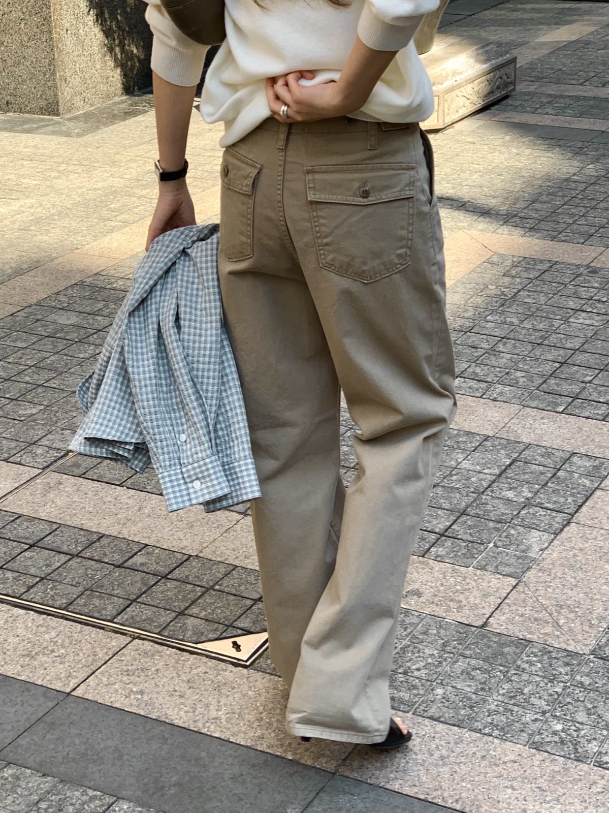마를로 비조 스톤 워싱 팬츠 상세 이미지 8
