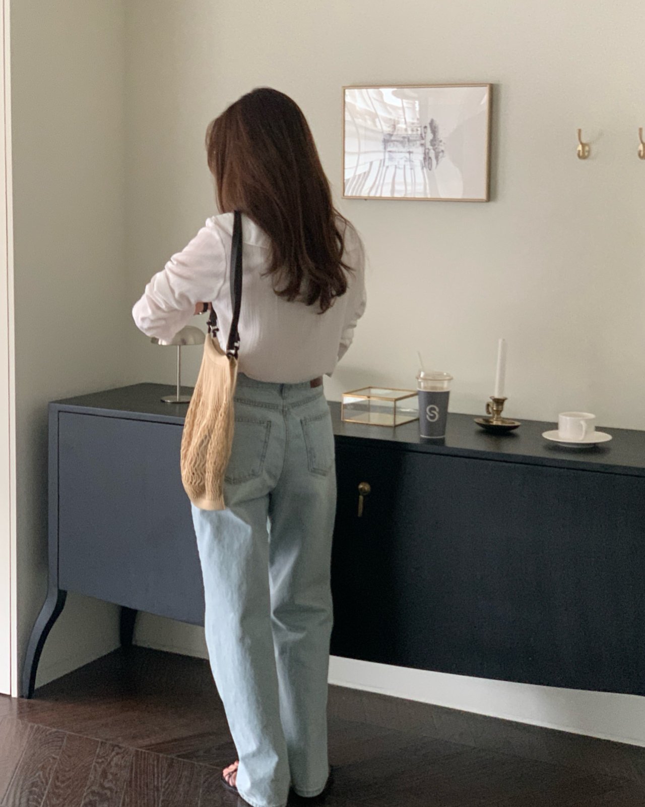 멜리아 프릴 블라우스 상세 이미지 5