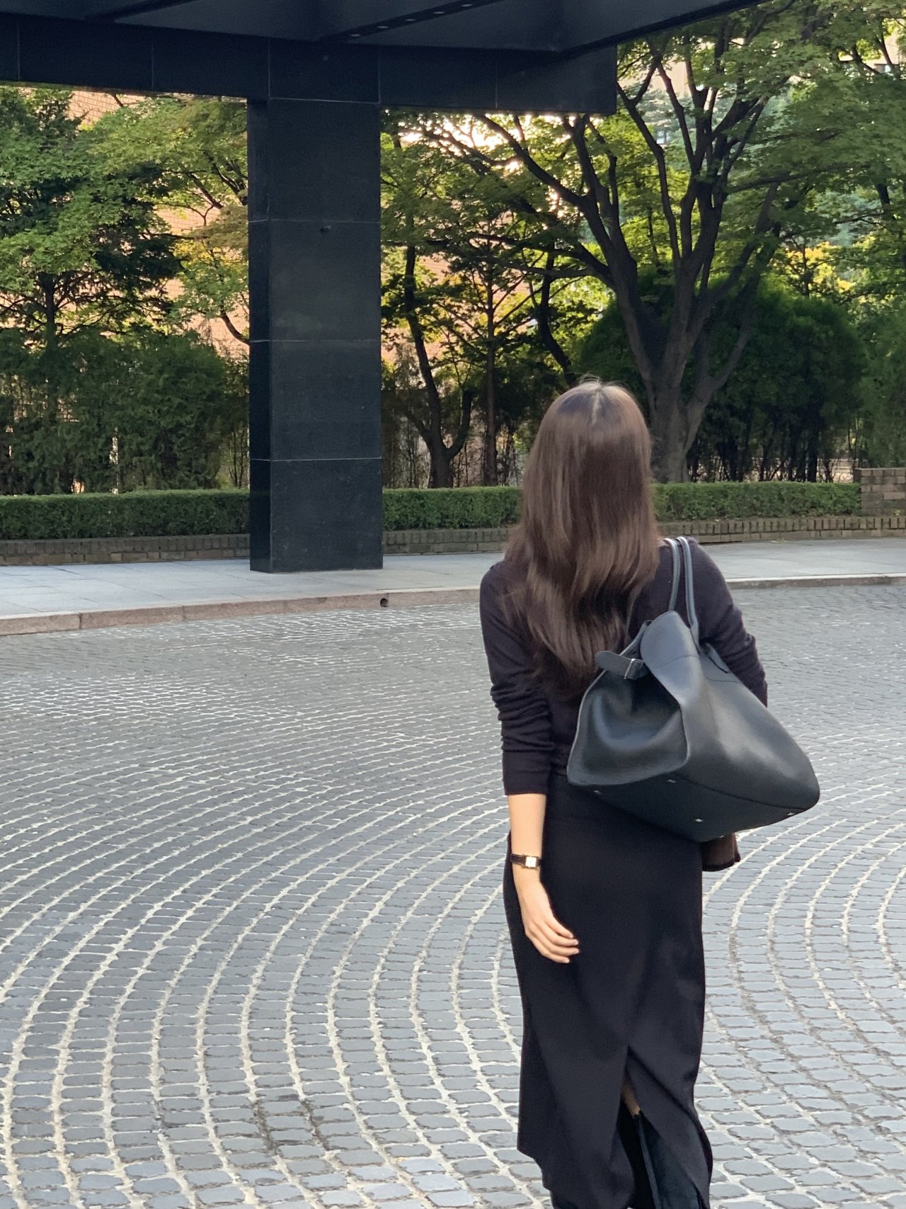 멜로우 울 롱 스커트 상세 이미지 7