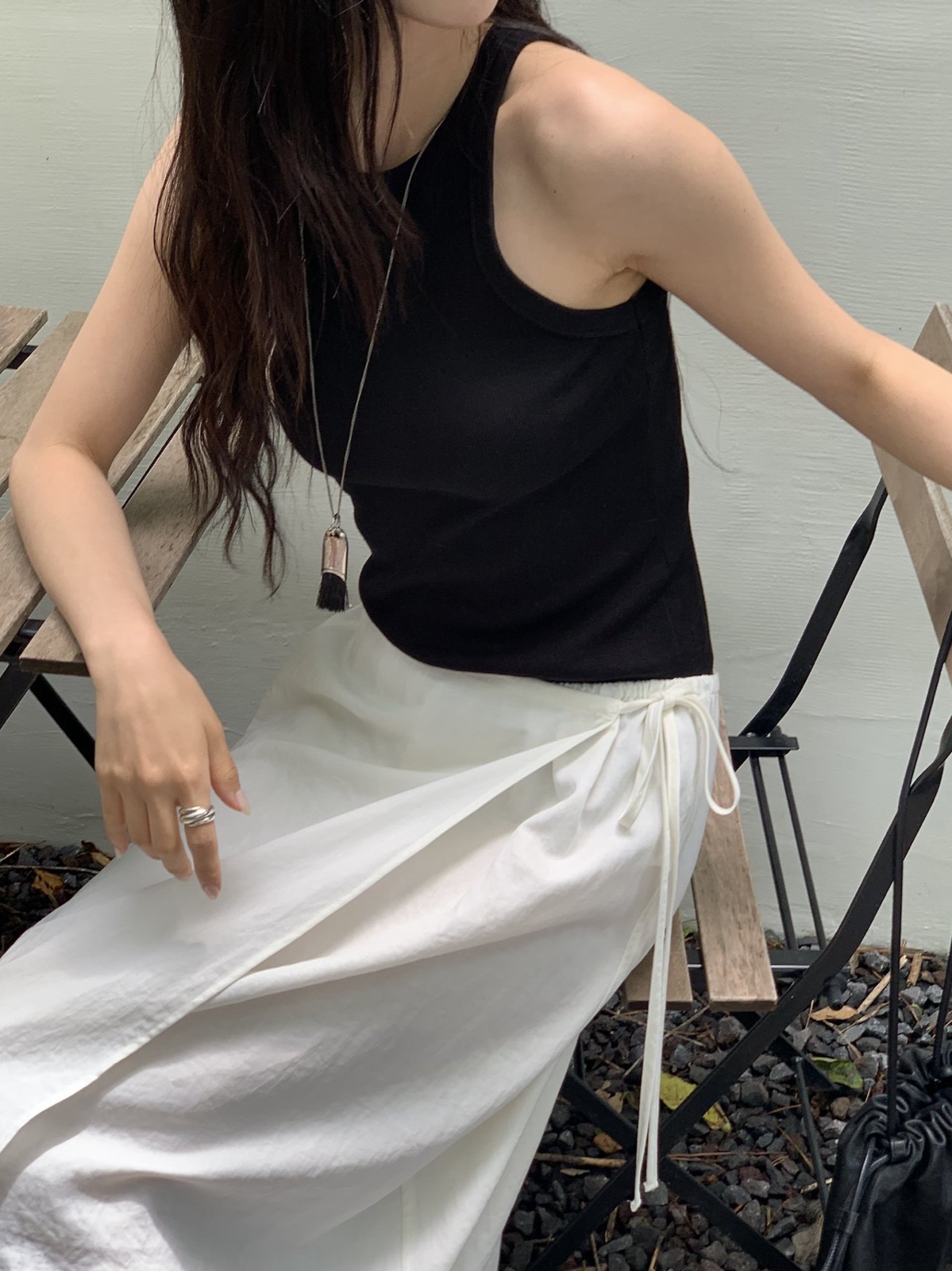 밀라 더블 립 슬리브리스 상세 이미지 11