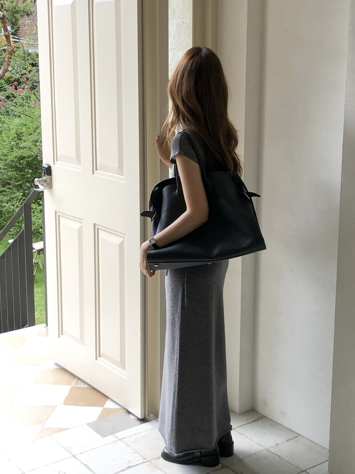 모크넥 울&텐셀 드랍숄더 티셔츠 상세 이미지 8