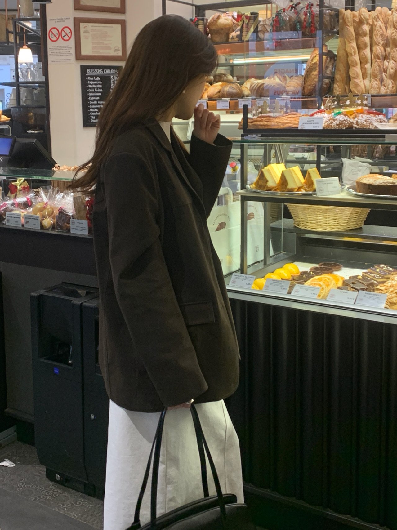 몽테뉴 스웨이드 하프자켓 상세 이미지 4