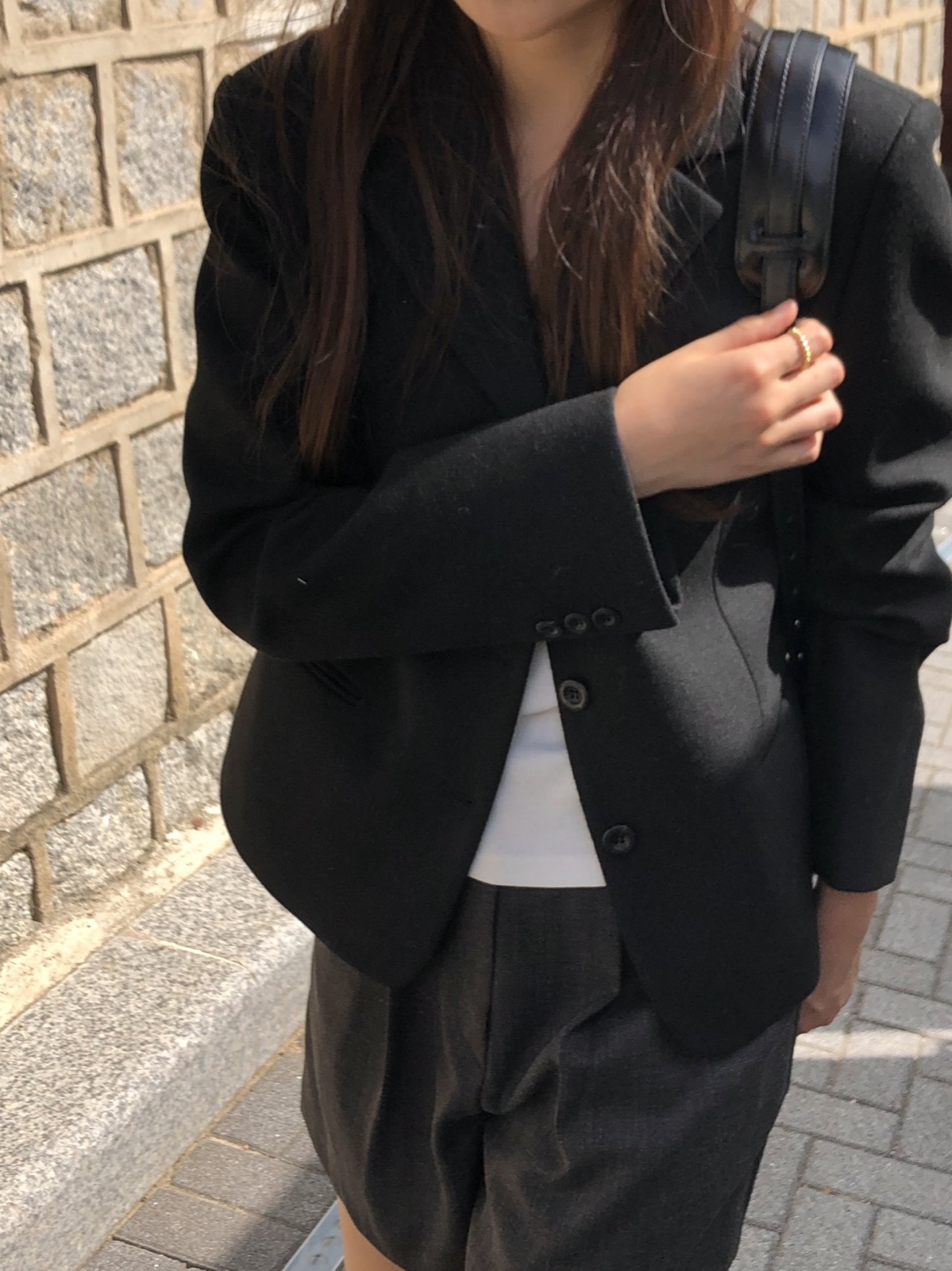 몽테뉴 울 숏 자켓 상세 이미지 6