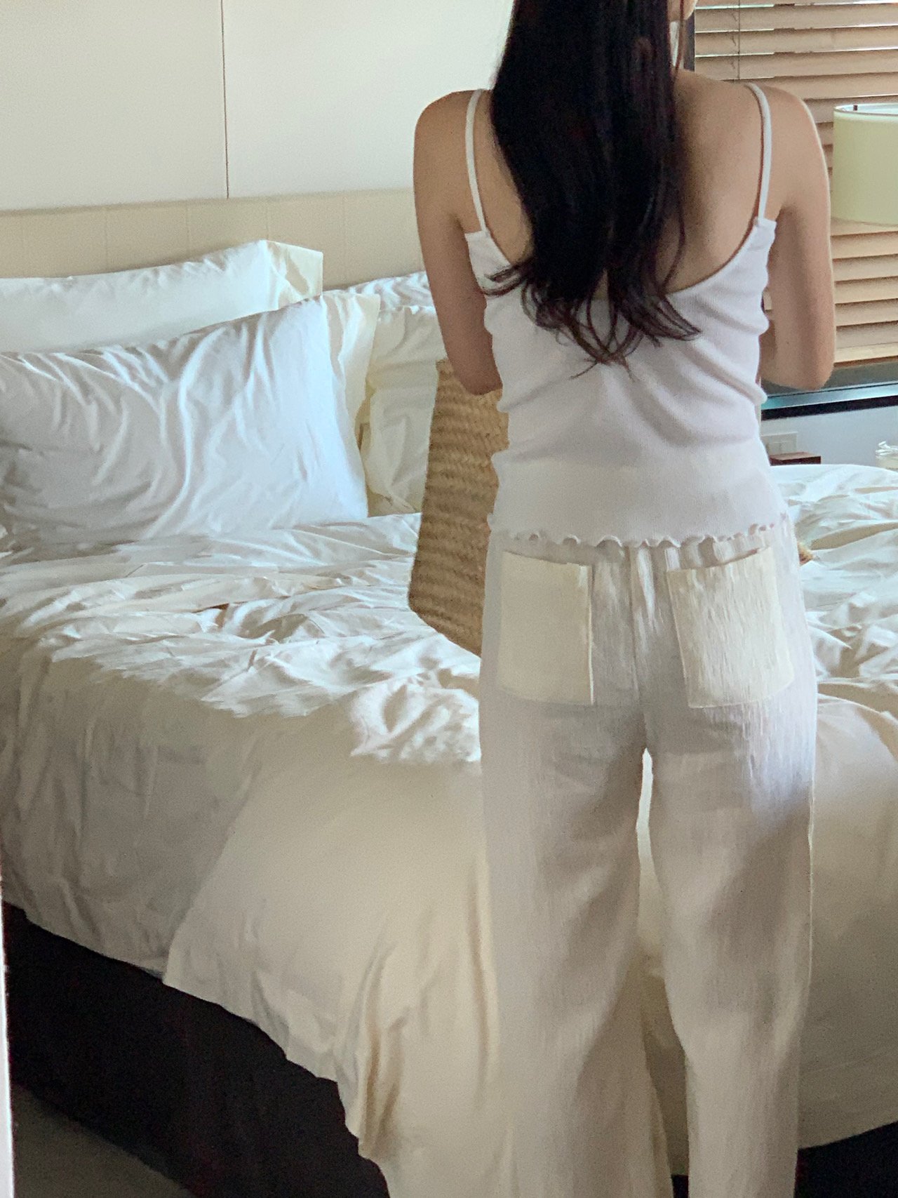 모어 링클 밴딩 팬츠 상세 이미지 3