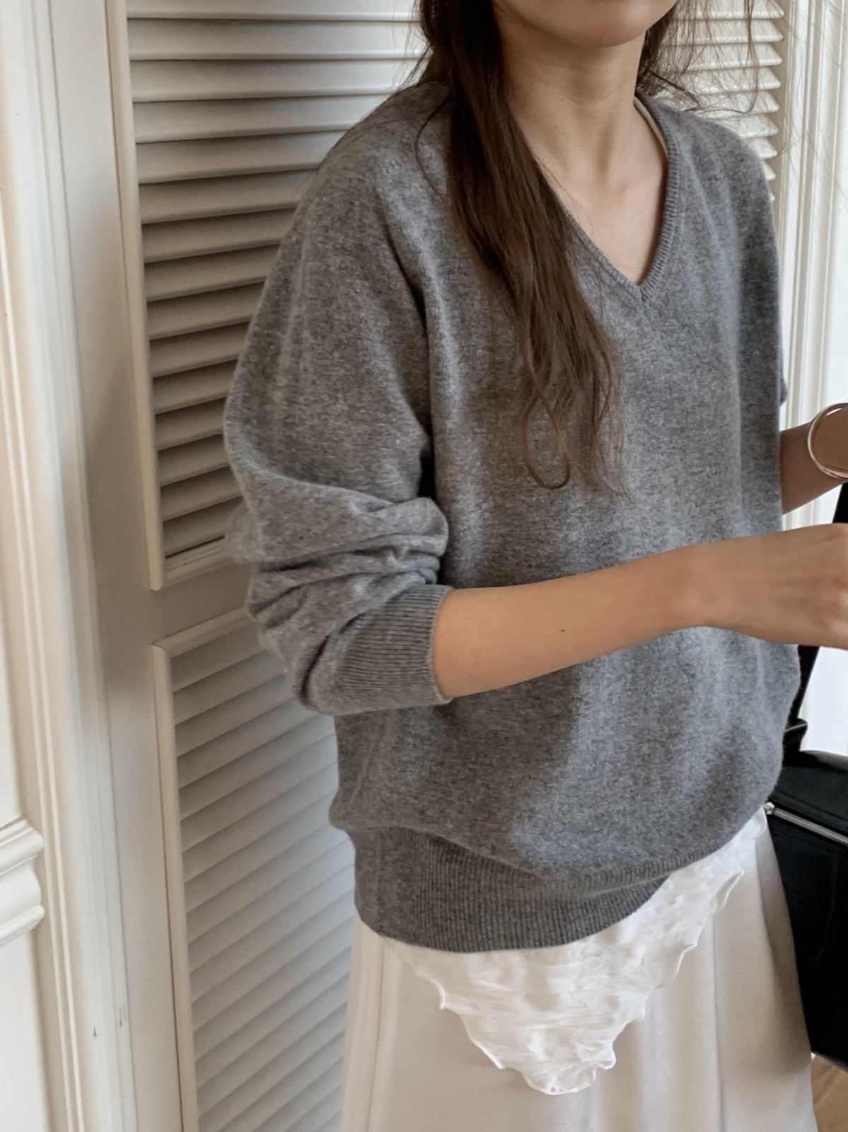 나하 플리츠 스카프 상세 이미지 1
