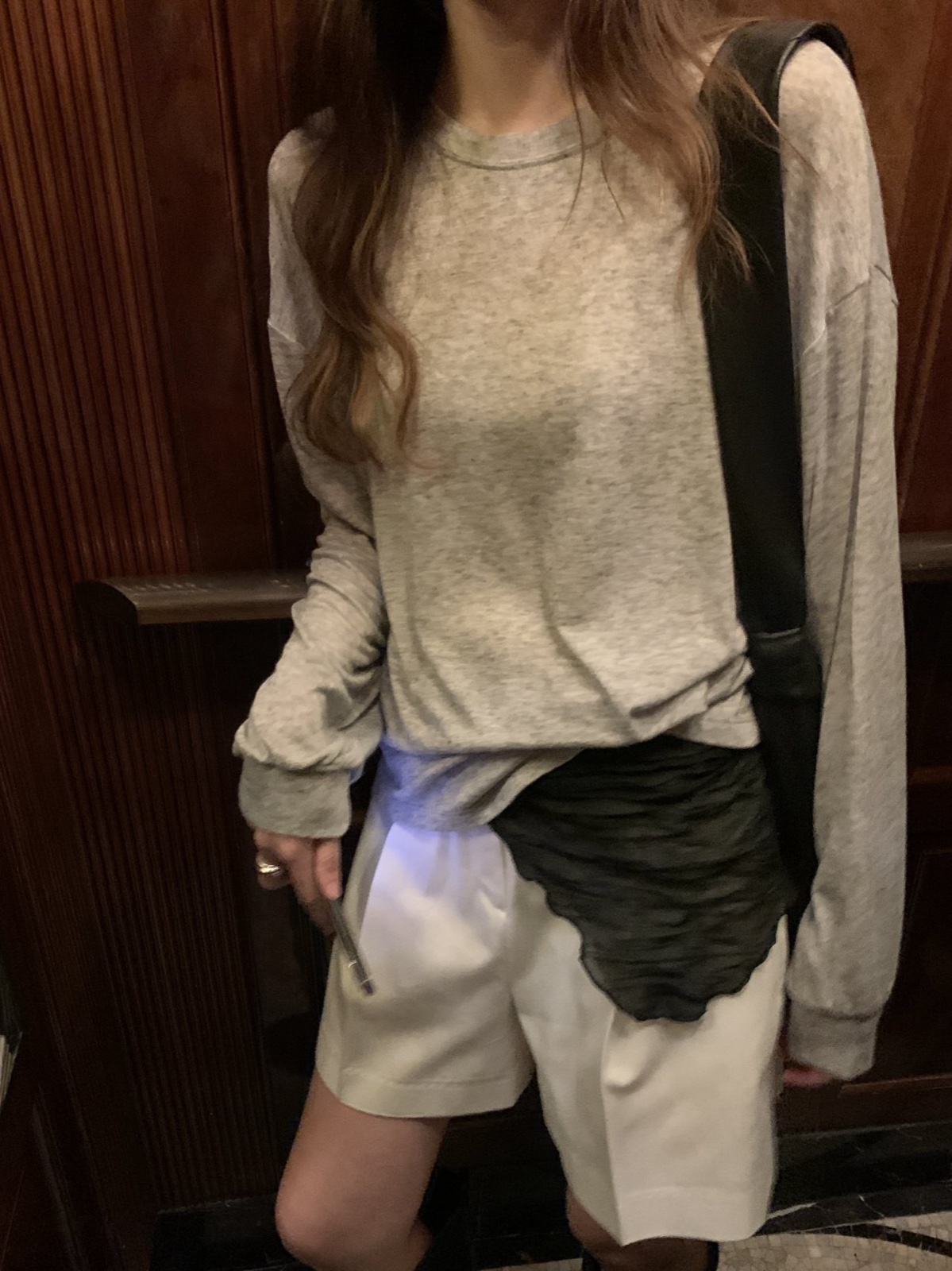나하 플리츠 스카프 상세 이미지 8