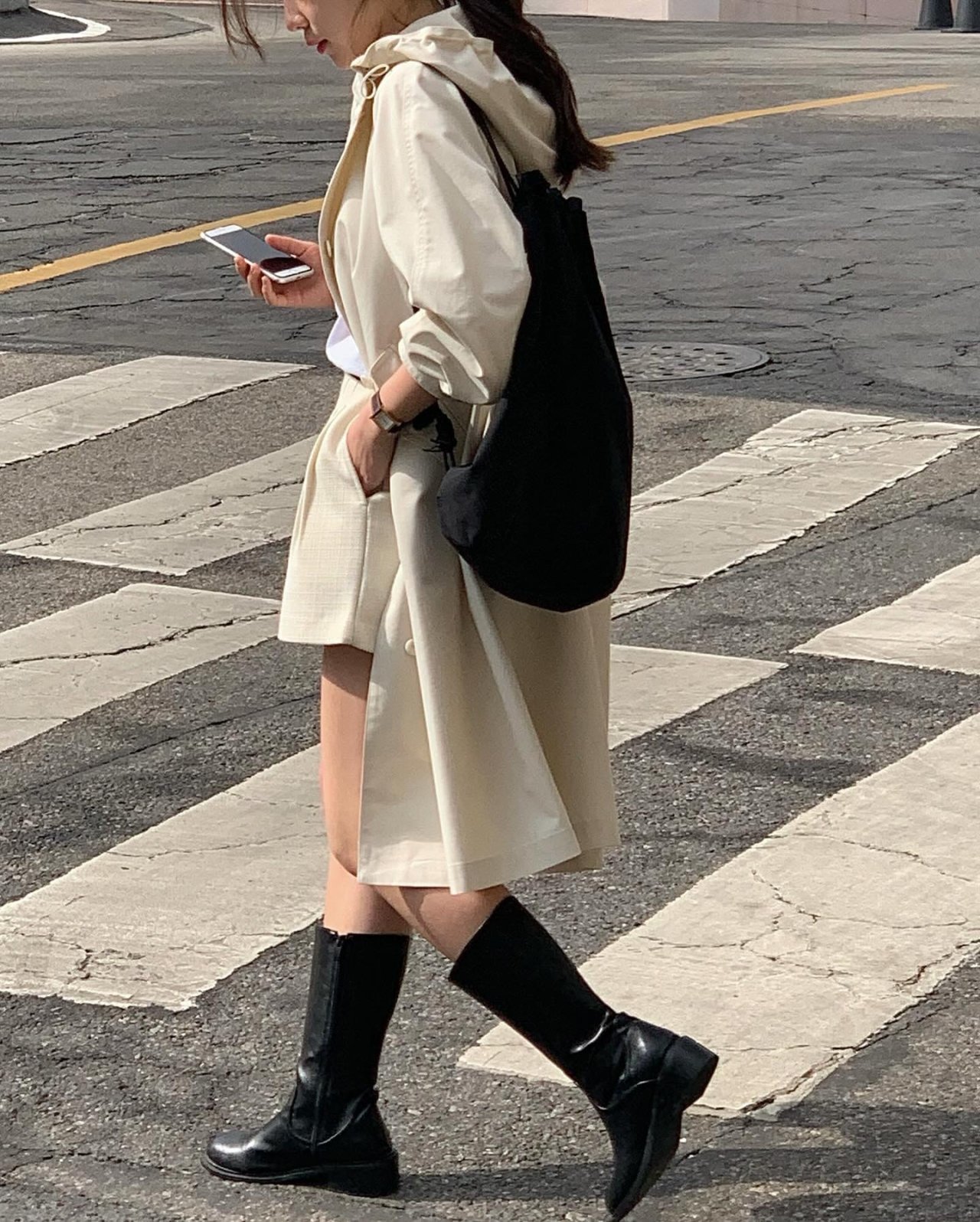 네추럴 래글런 후드 코트 상세 이미지 2