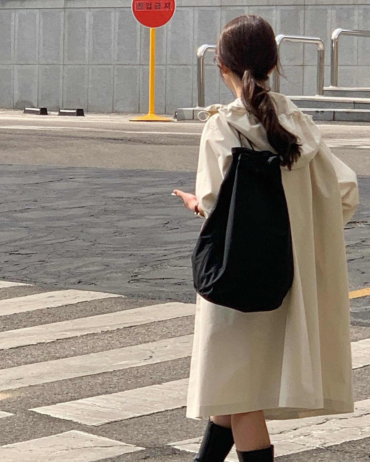 네추럴 래글런 후드 코트 상세 이미지 3