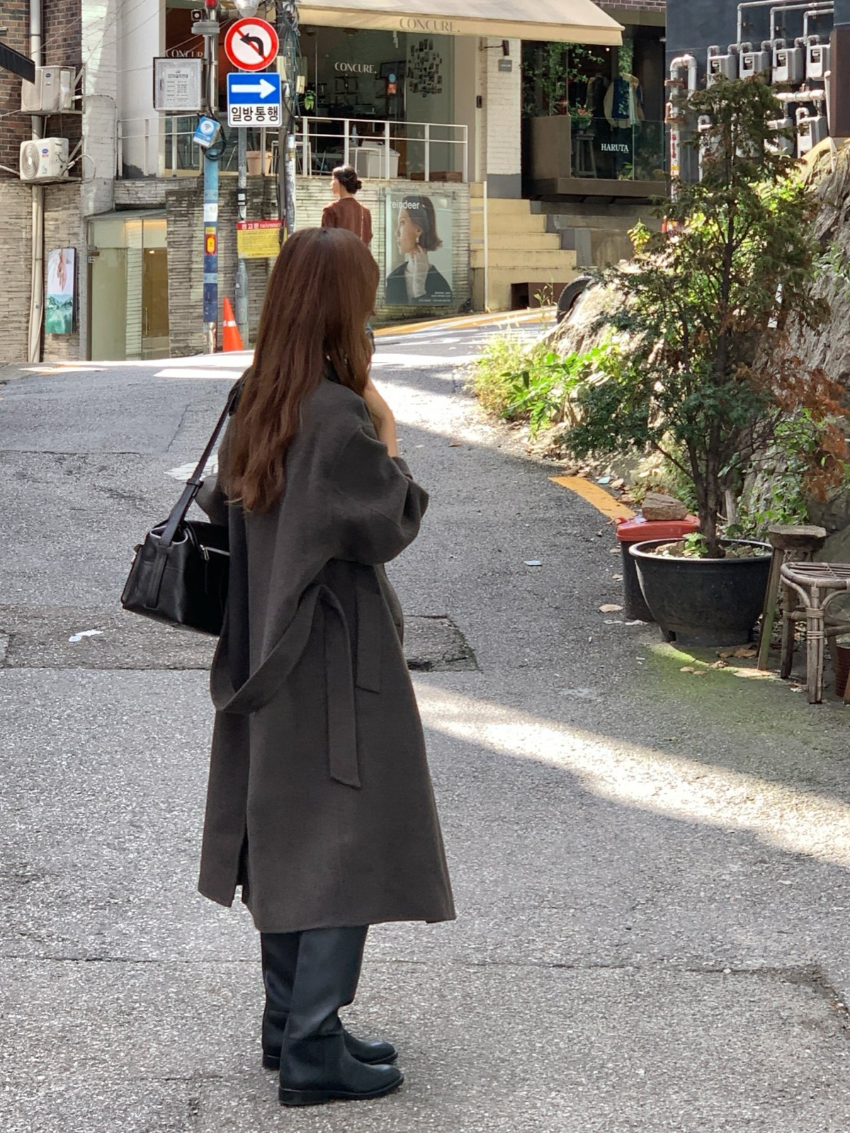 노엘 하이넥 핸드메이드 코트 상세 이미지 4
