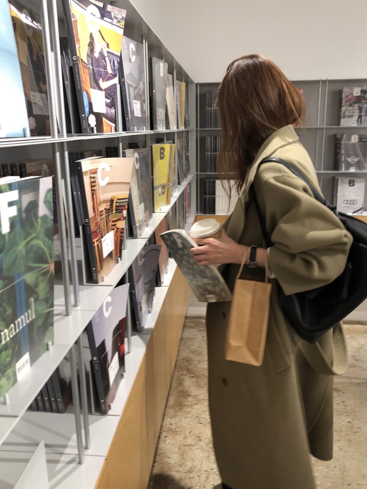 노엘 하이넥 핸드메이드 코트 상세 이미지 5