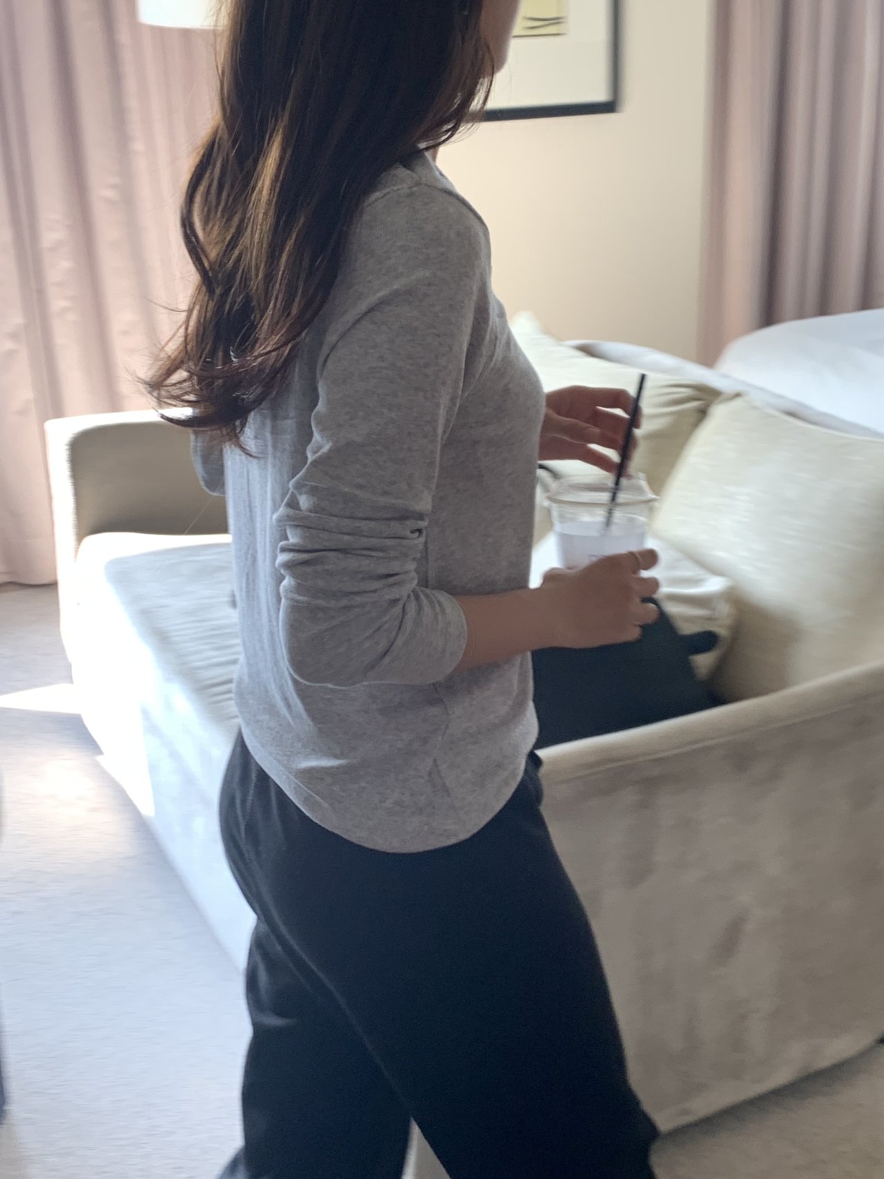 노마 울 스쿱넥 긴팔 티셔츠 상세 이미지 6