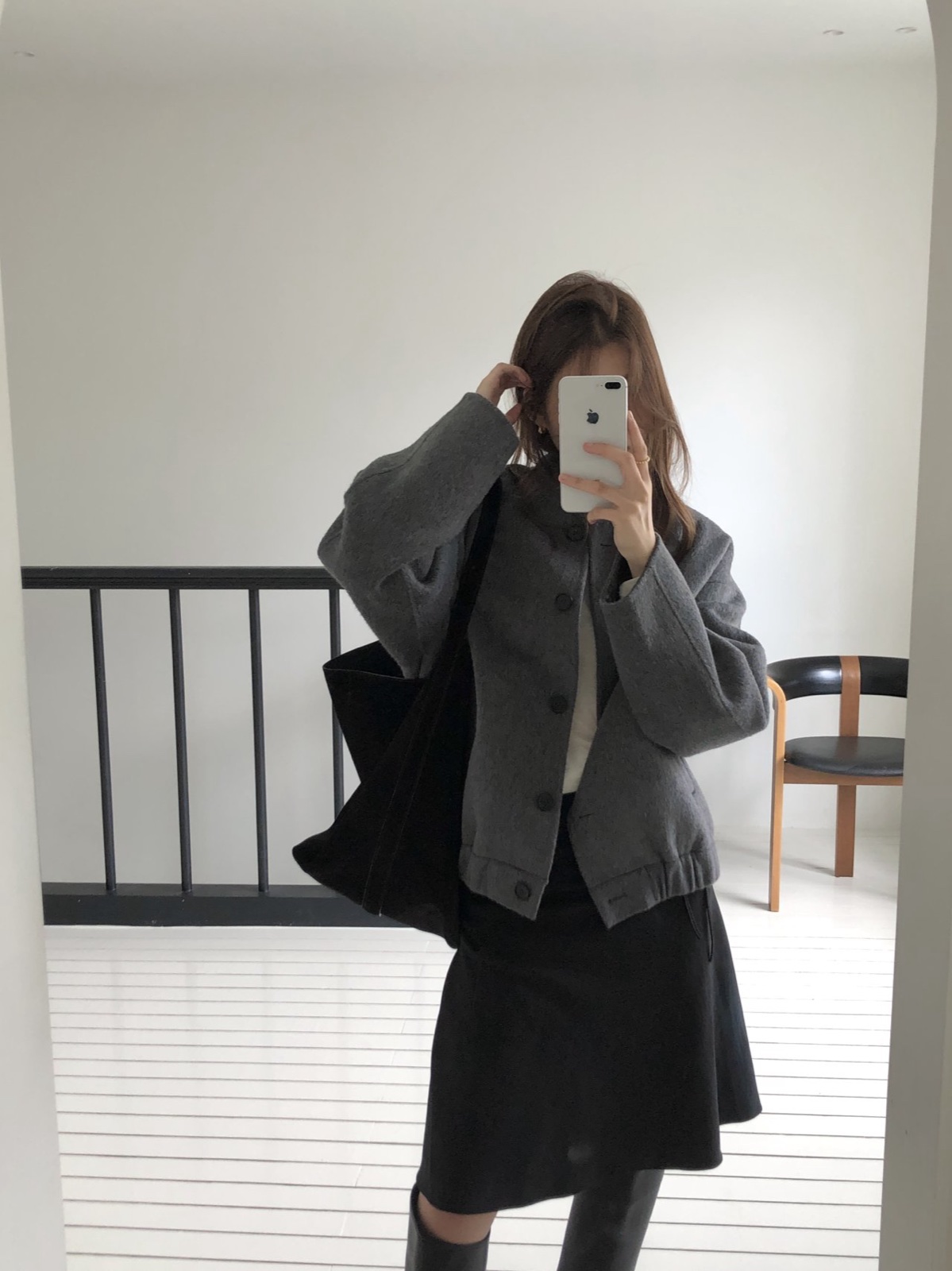 누아 핸드메이드 블루종 상세 이미지 3