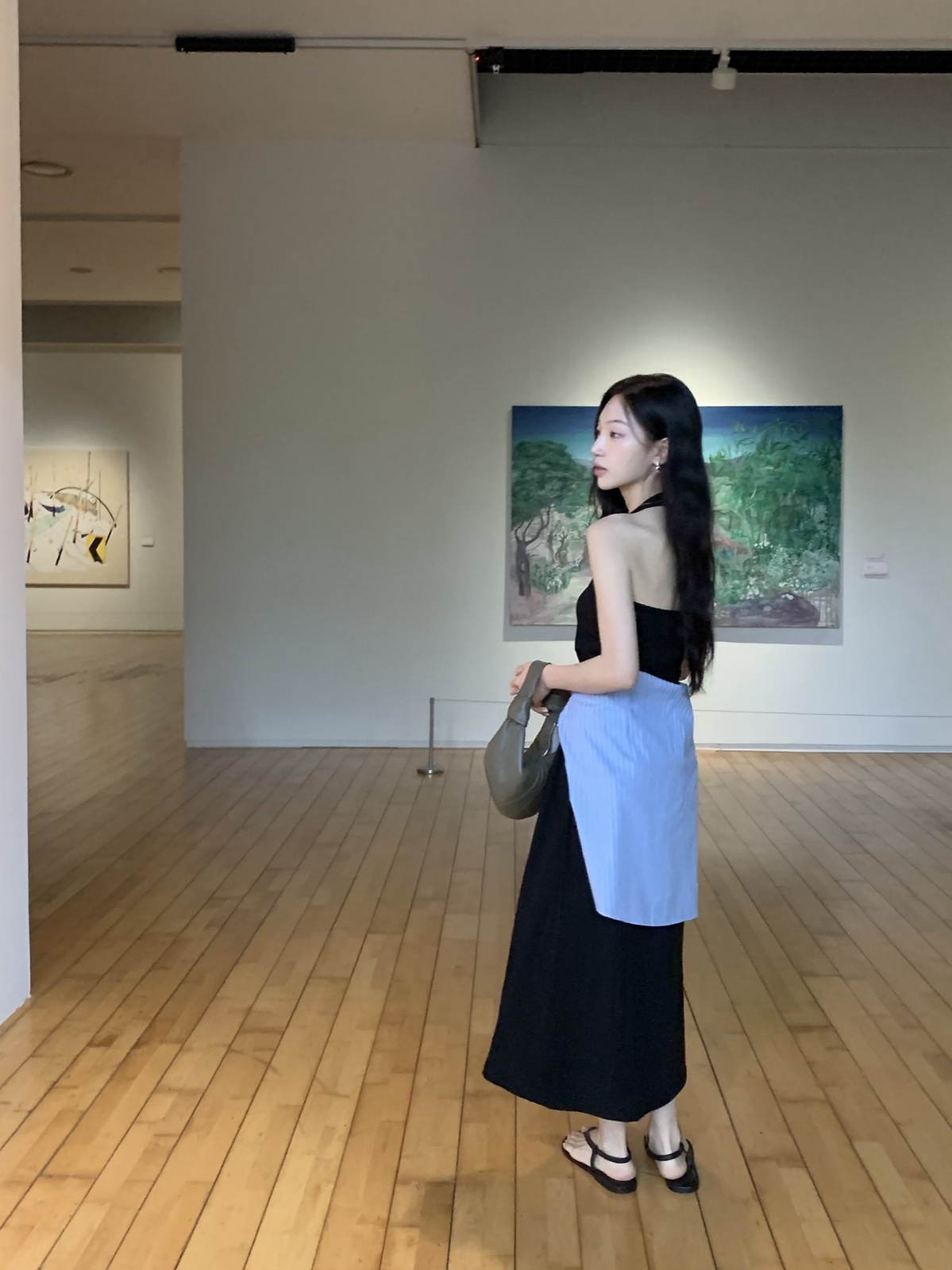 오데트 랩 밴딩 스커트 상세 이미지 10